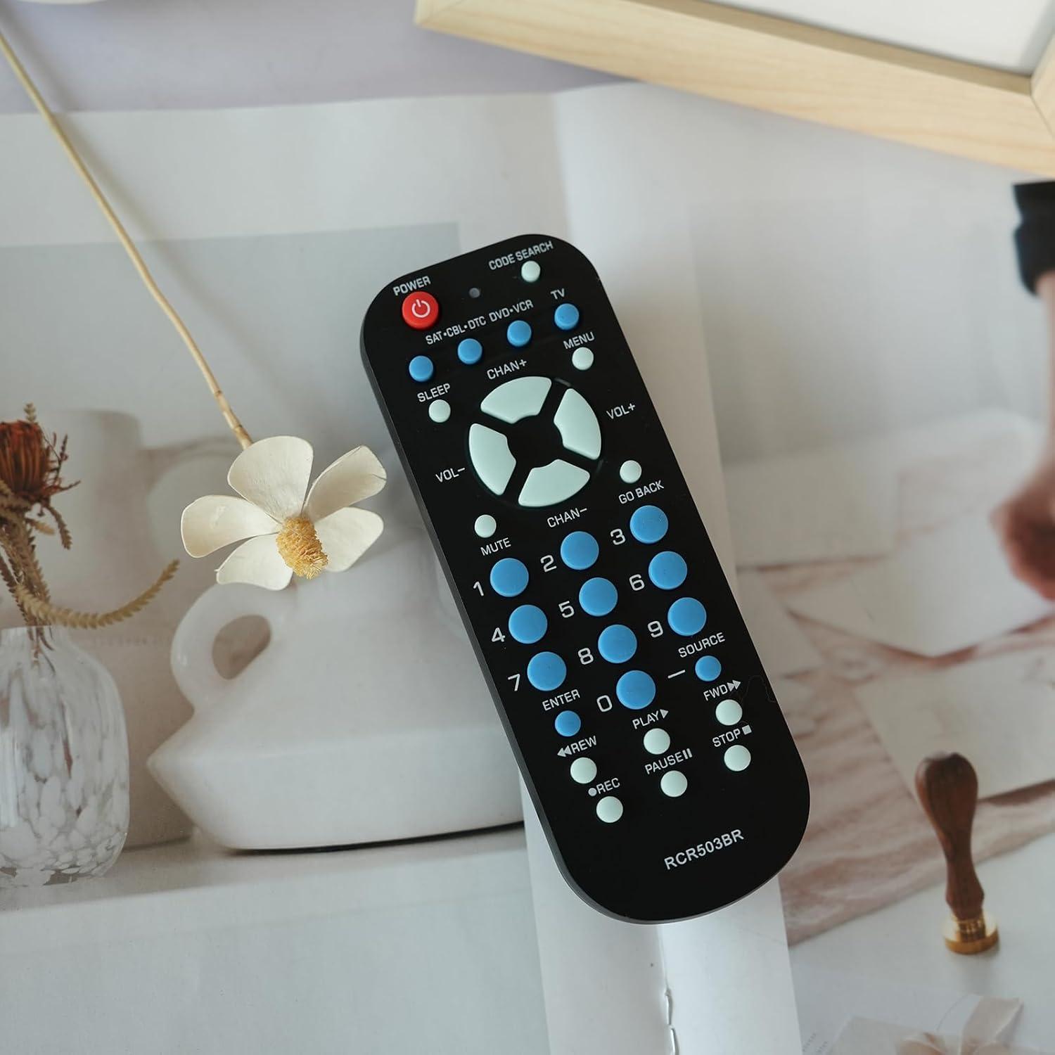 Control Remoto Universal Kassionel RCR503BR para 3 Dispositivos