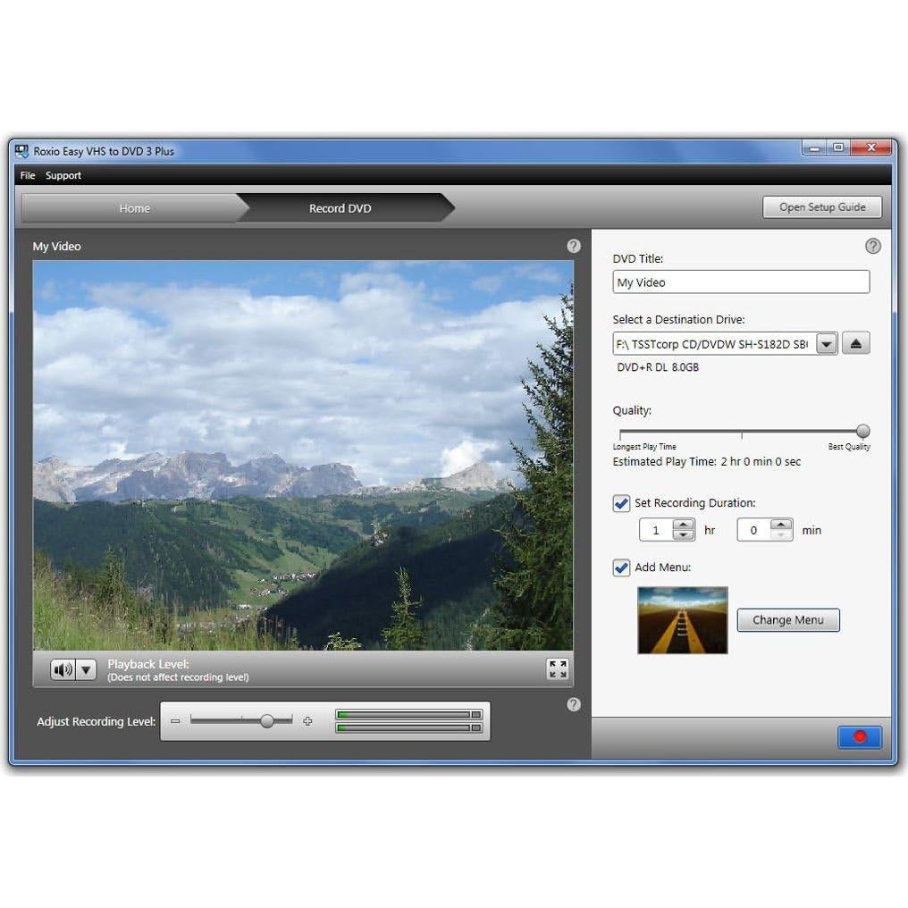 Dispositivo de captura de video USB 2.0 Corel Roxio Easy VHS a DVD 3 Plus