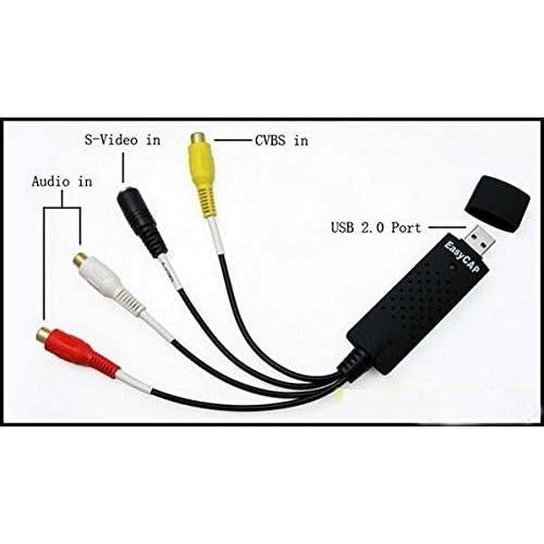 Easyday Easycap USB 2.0 Captura Video y Audio a DVD