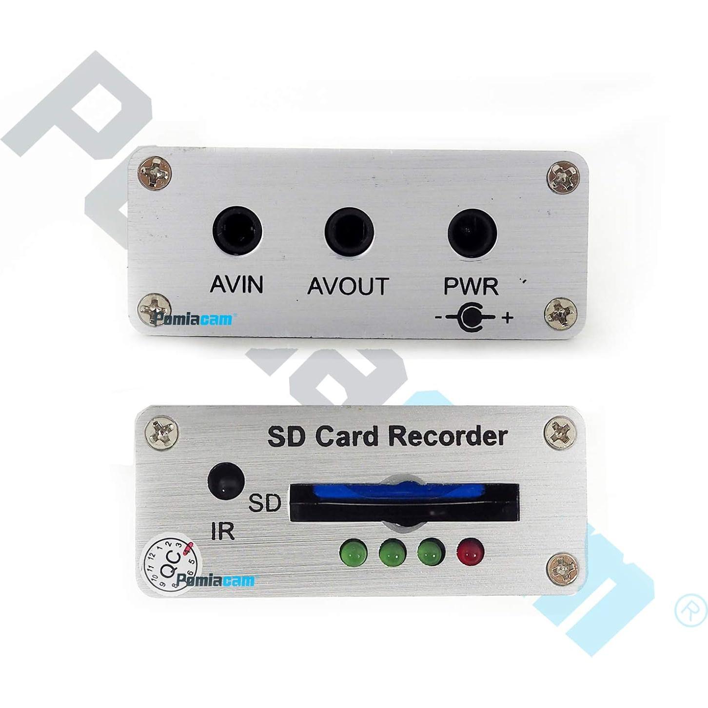 Mini DVR Grabador de Video Digital POMIACAM 1CH 512GB SD