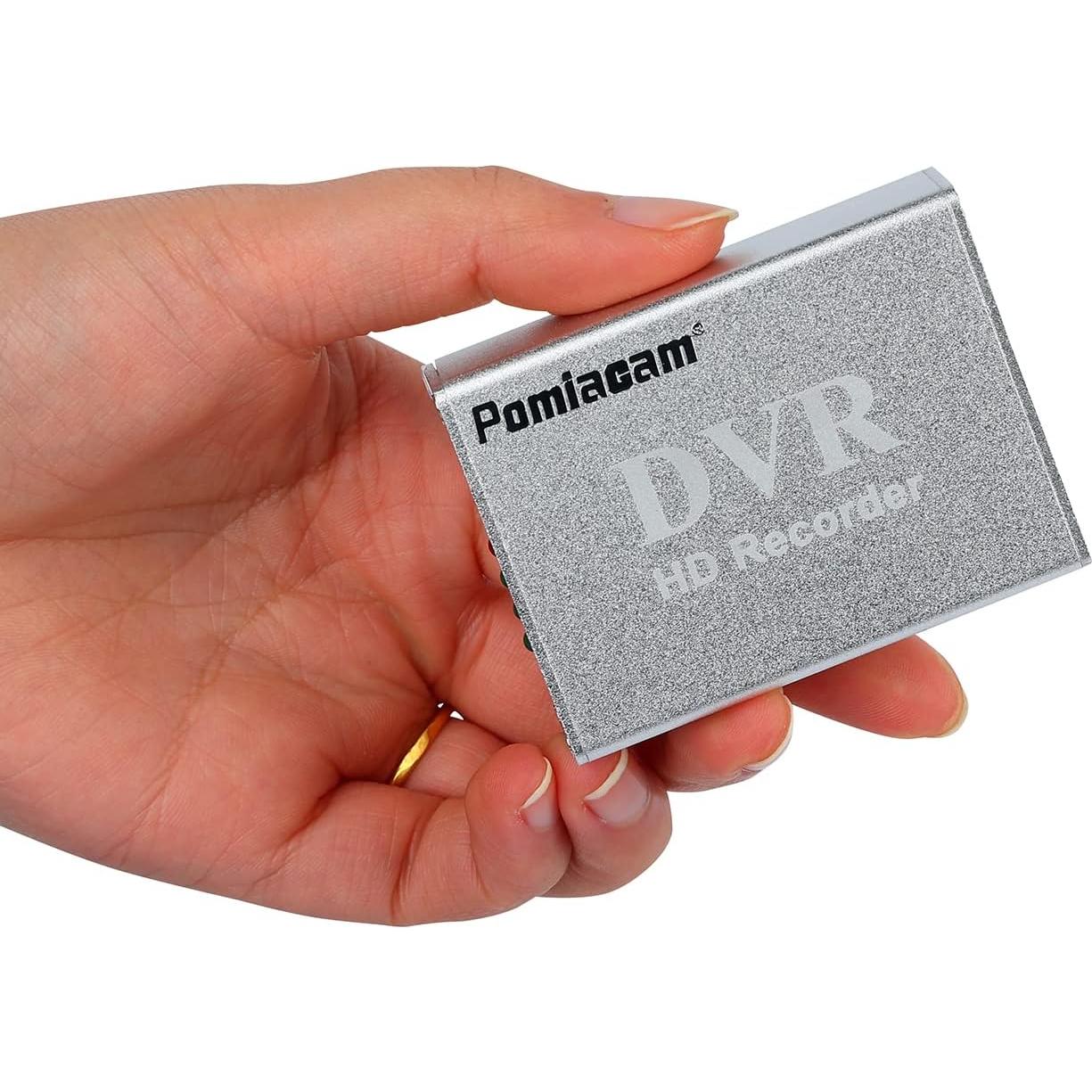 Mini DVR Grabador de Video Digital POMIACAM 1CH 512GB SD