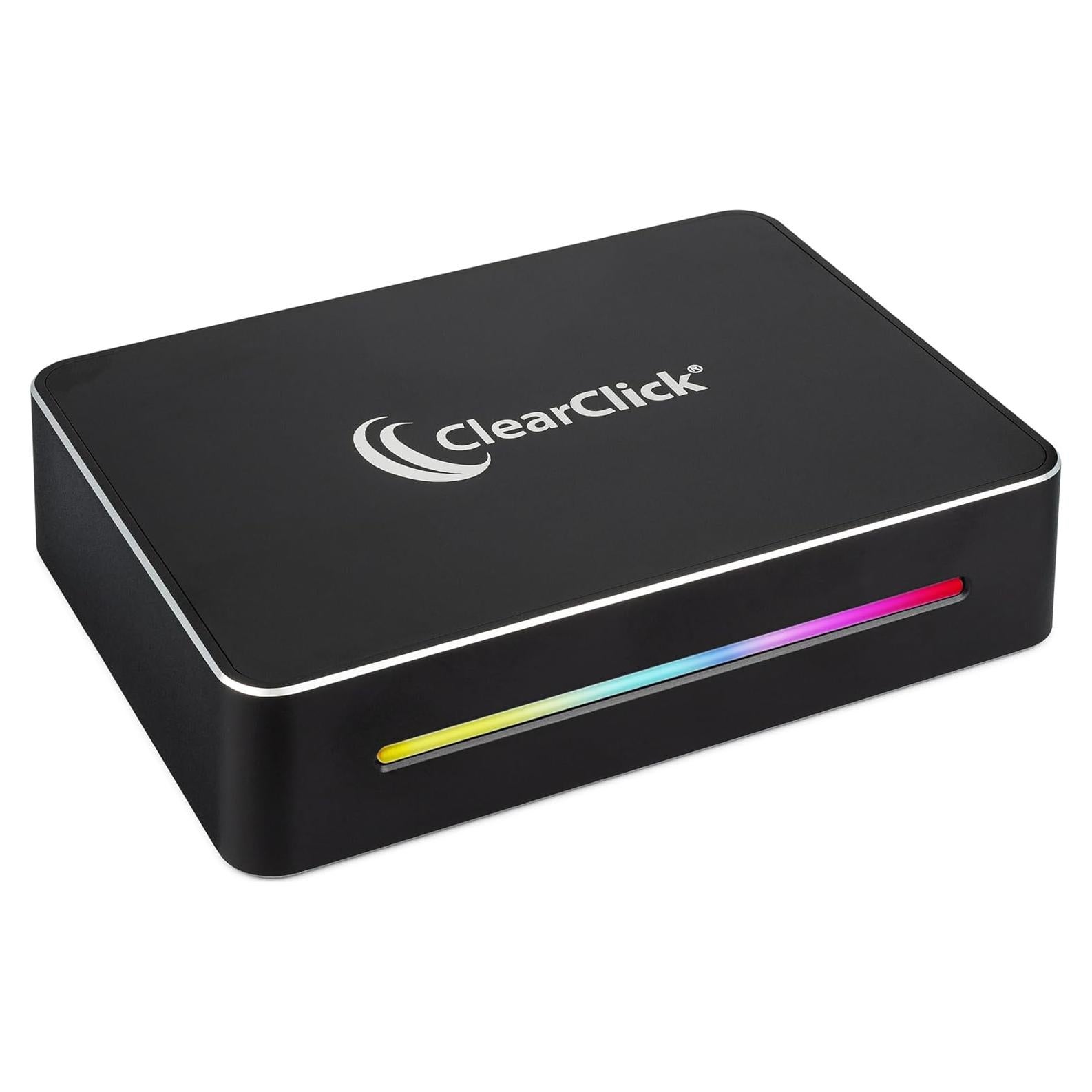 ClearClick 4K HD Video Capture Box Extreme - Capture & Live Stream HD Video - True 4K60 Recording - HDMI Input & Pass Through - USB Plug & Play
