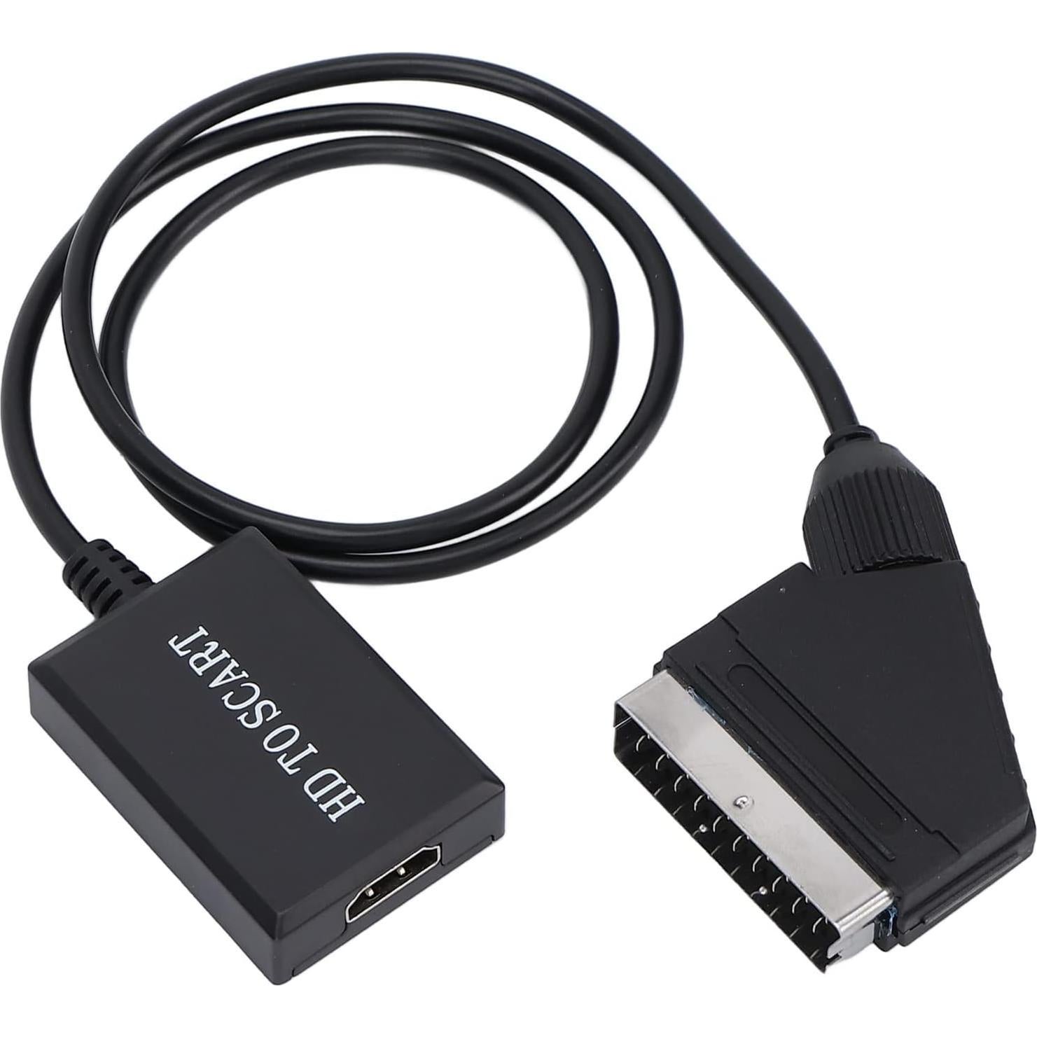 Convertidor HDMI a SCART Acogedor - Adaptador Video HD 16x13cm