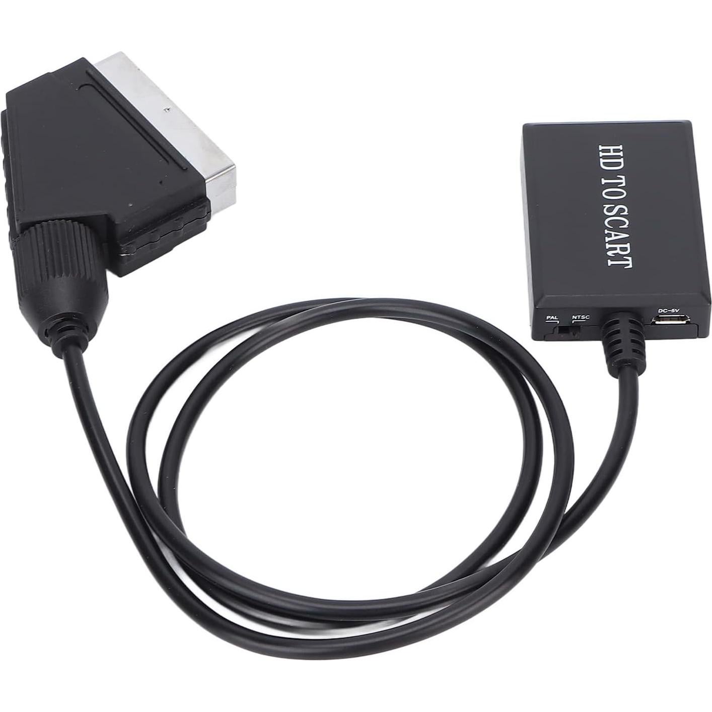 Convertidor HDMI a SCART Acogedor - Adaptador Video HD 16x13cm