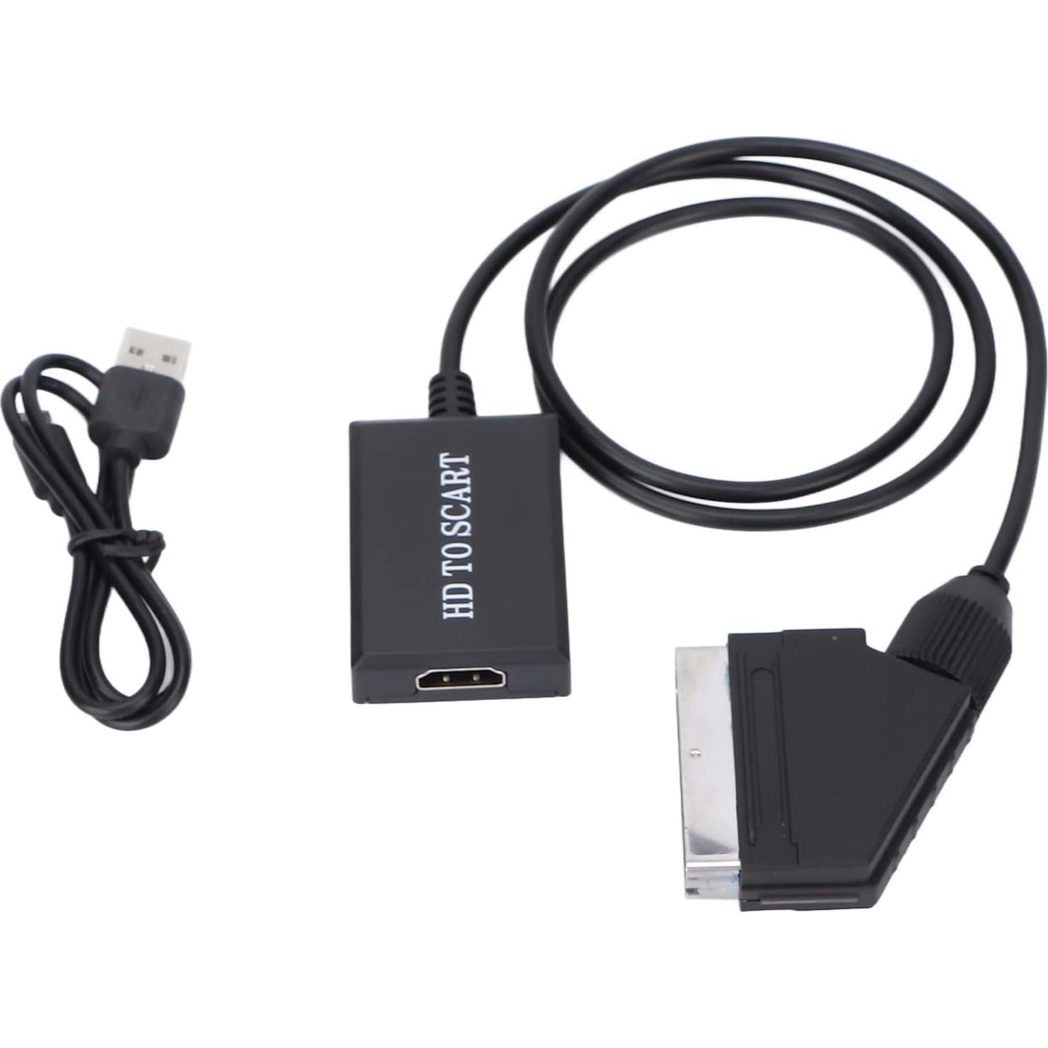 Convertidor HDMI a SCART Acogedor - Adaptador Video HD 16x13cm