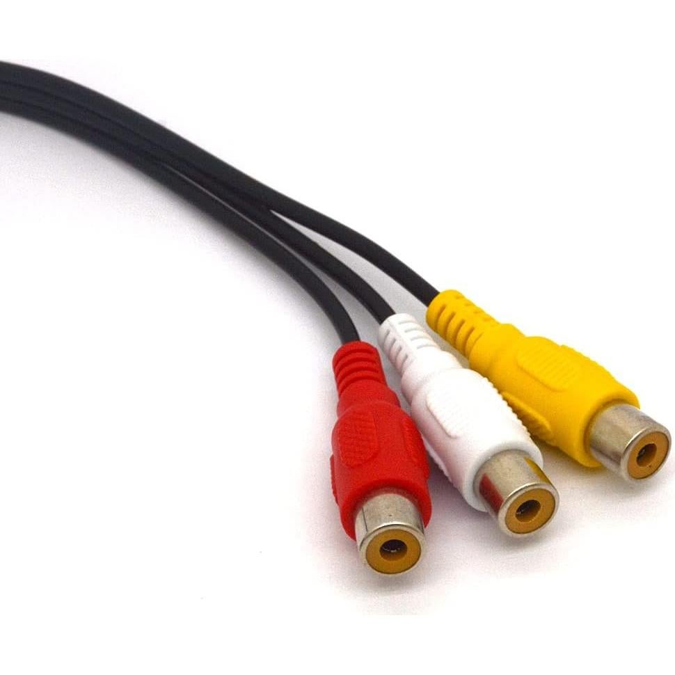 Cable USB 2.0 Macho a 3 RCA Hembra 30cm PIIHUSW