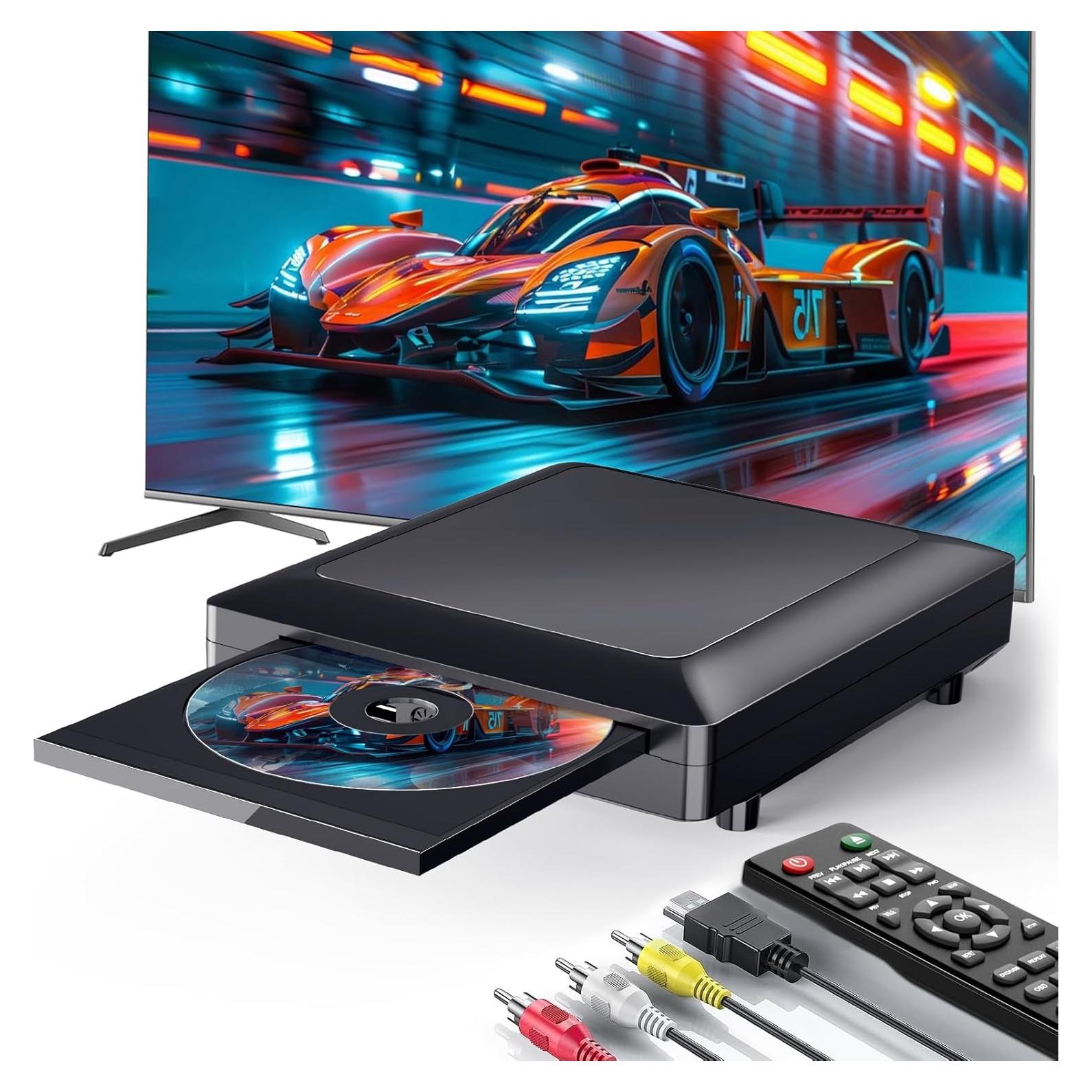 Reproductor de DVD HD Ceihoit Compacto 1080p HDMI USB