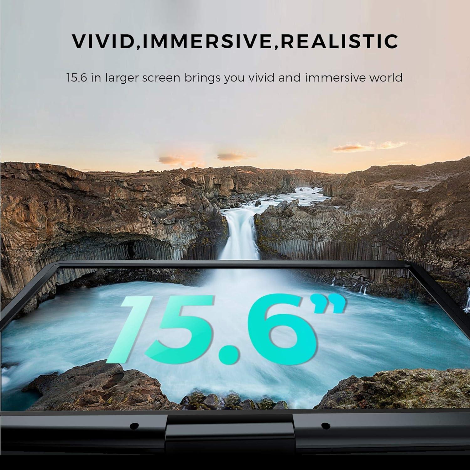 Reproductor de DVD Portátil SUNPIN 15.6" HD Batería 6h