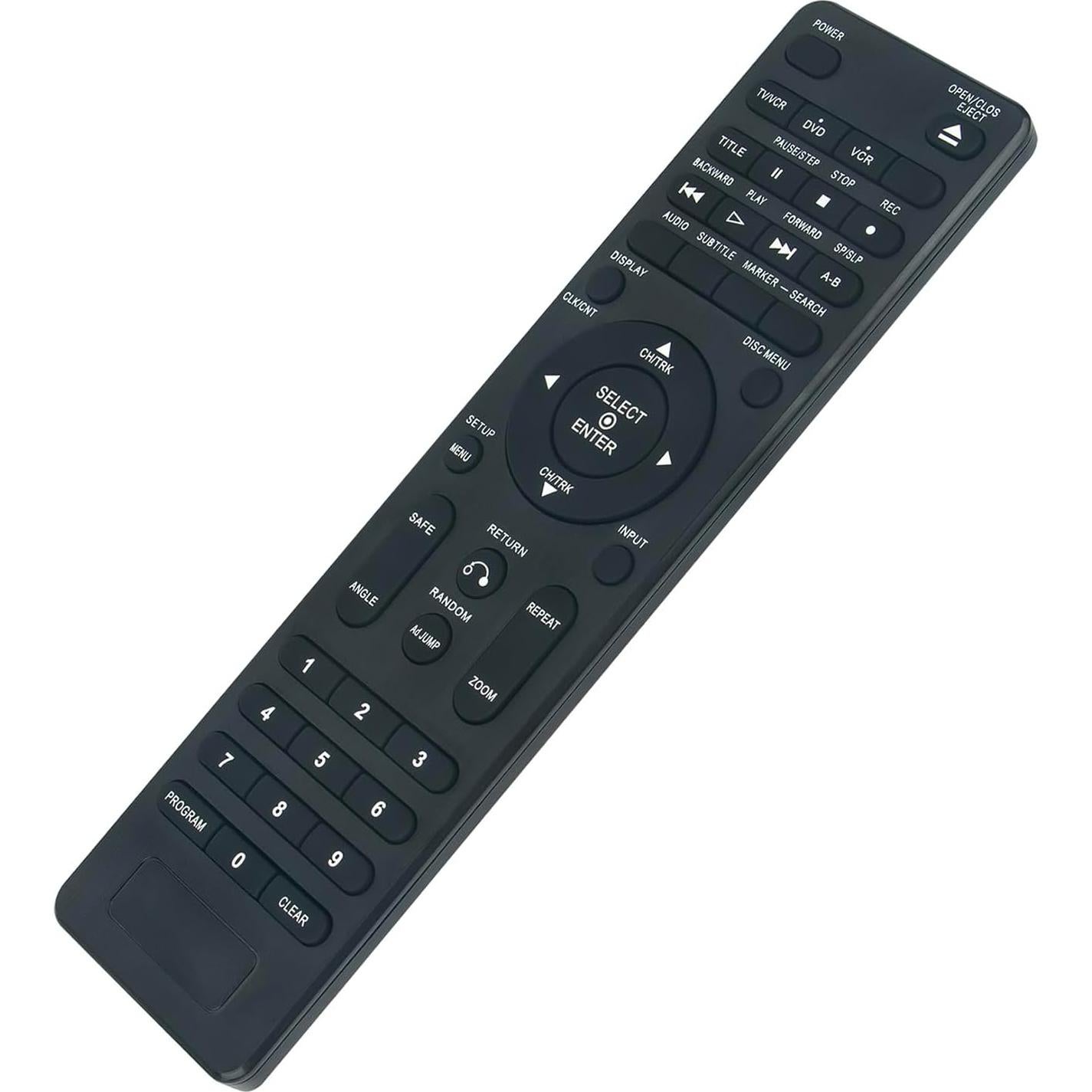 Control Remoto Reemplazo N108A para Sanyo DVD VCR Hi-Fi
