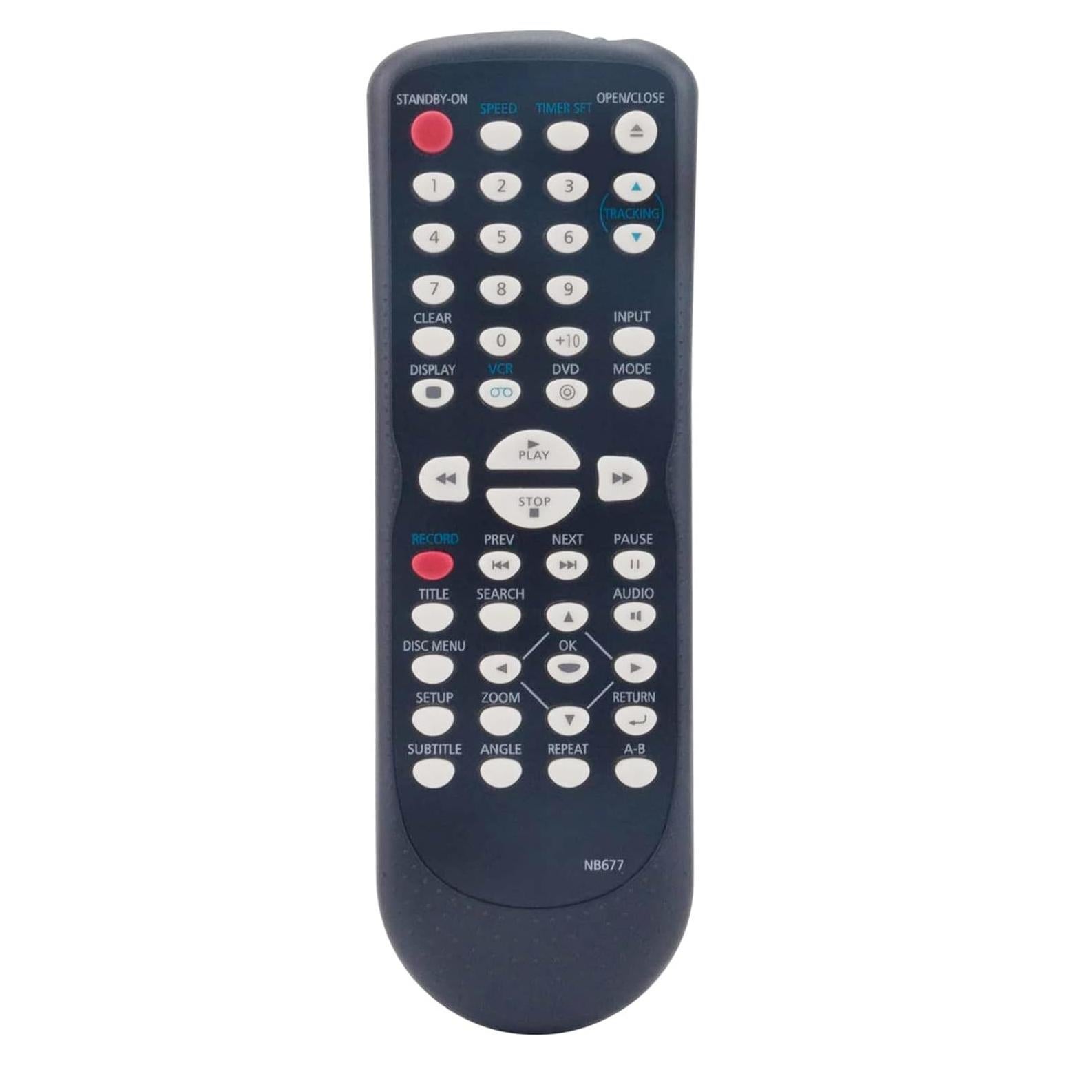 Control Remoto Allimity NB677 Compatible DVD/VHS Magnavox