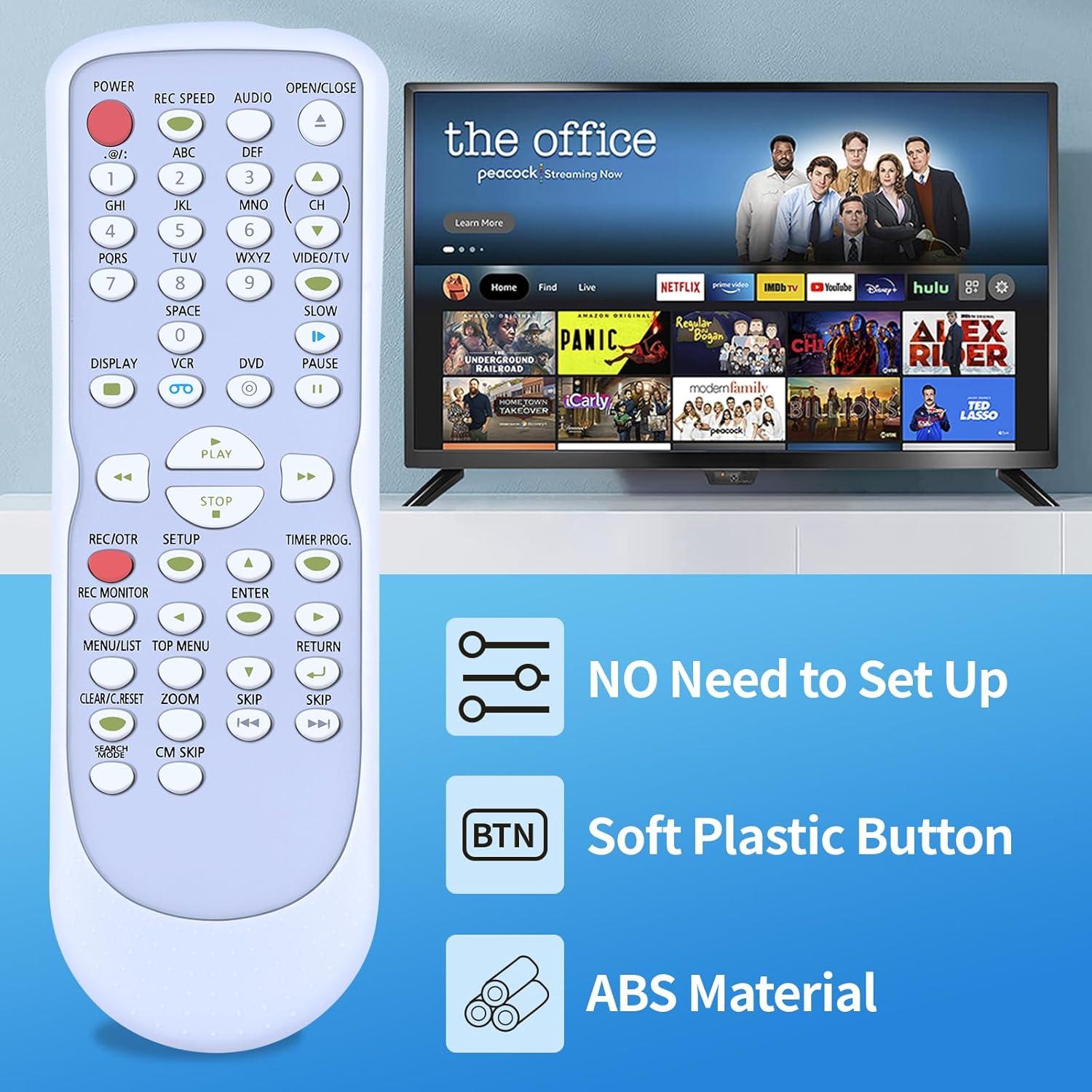 Control Remoto Reemplazo NB108UD para Sylvania/Emerson/Symphonic