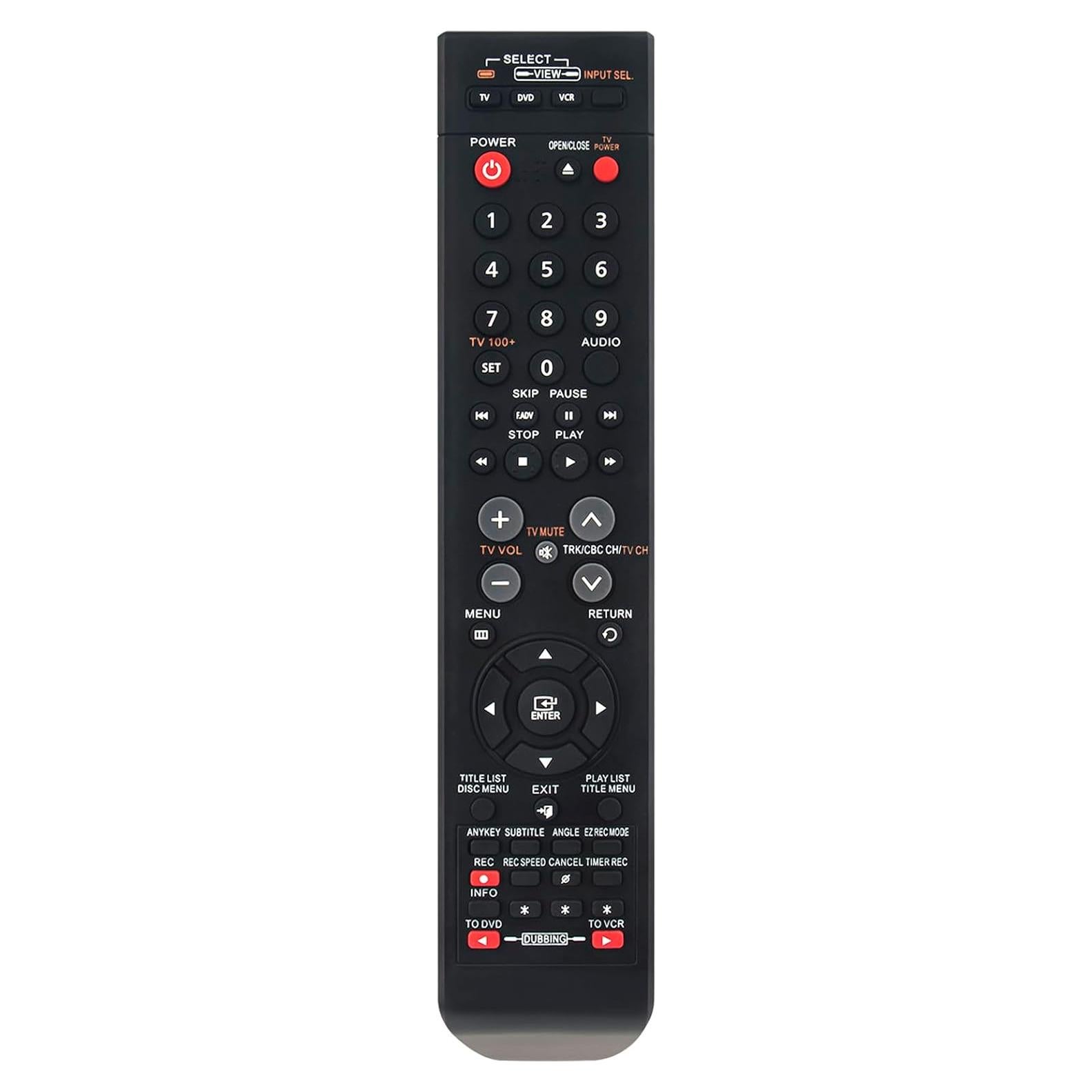 Control Remoto AK59-00084A Compatible Samsung DVD-VR375