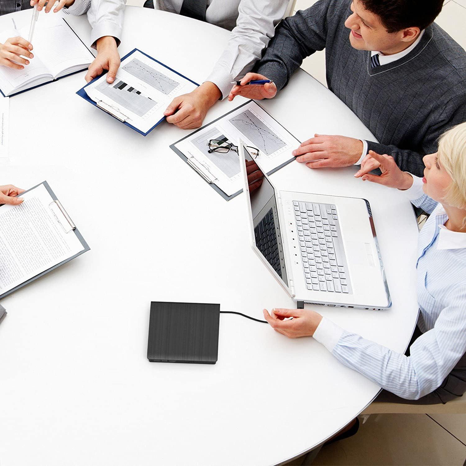 Unidad Externa de CD/DVD ROOFULL ECD819-SU3 USB 3.0 Portátil