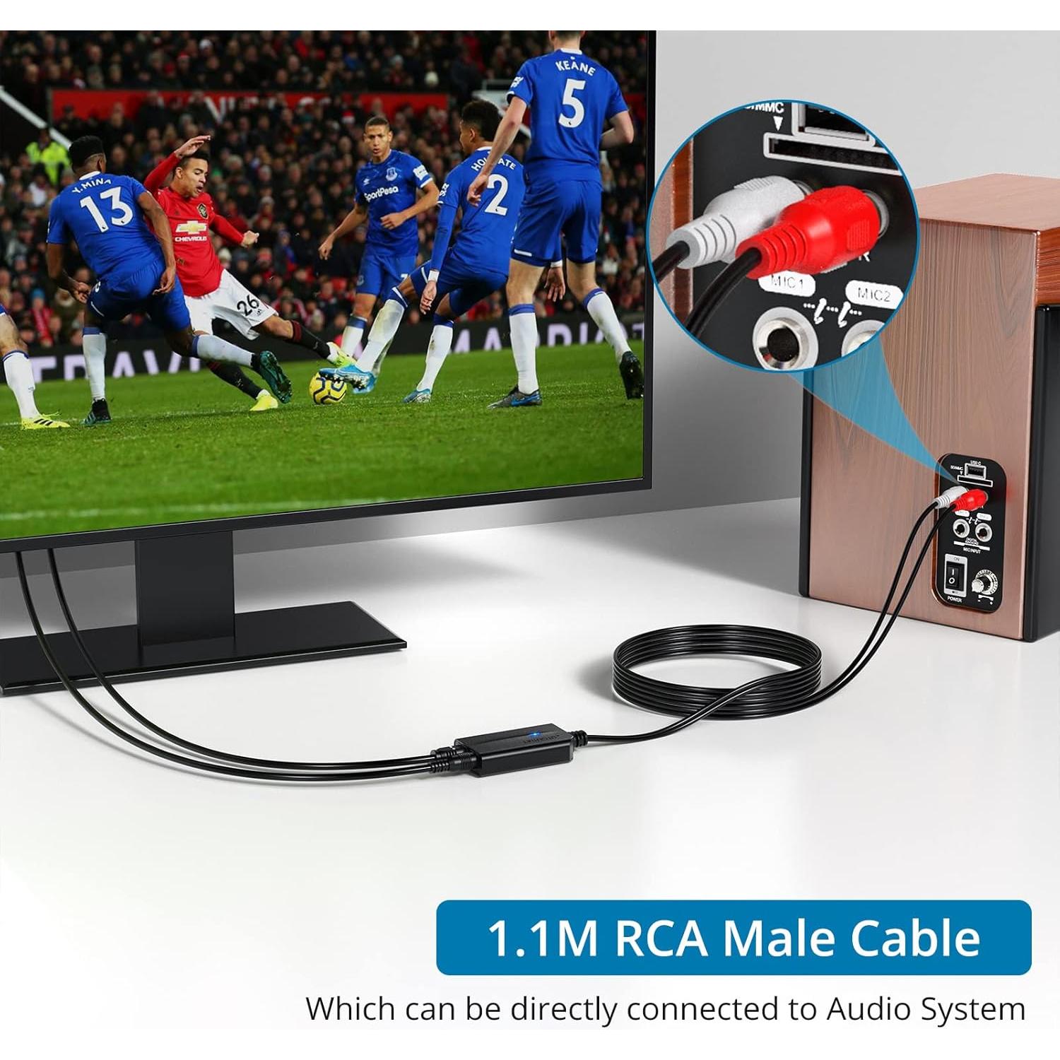 Convertidor de Audio Digital a Analógico AUTOUTLET DAC 192kHz