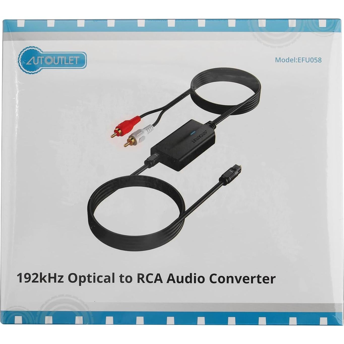 Convertidor de Audio Digital a Analógico AUTOUTLET DAC 192kHz