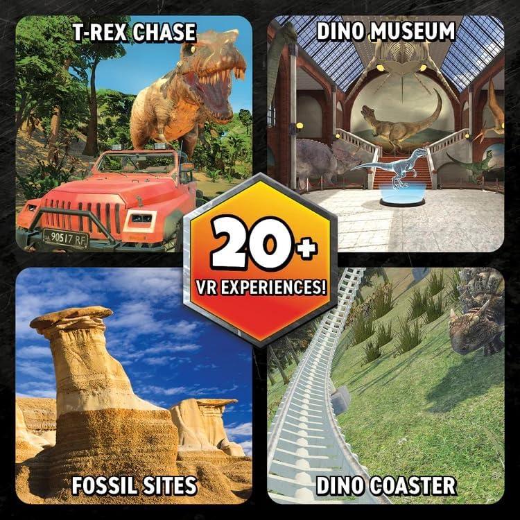 Kit de Ciencia VR Dinosaurios Profesor Maxwell - 60 Piezas