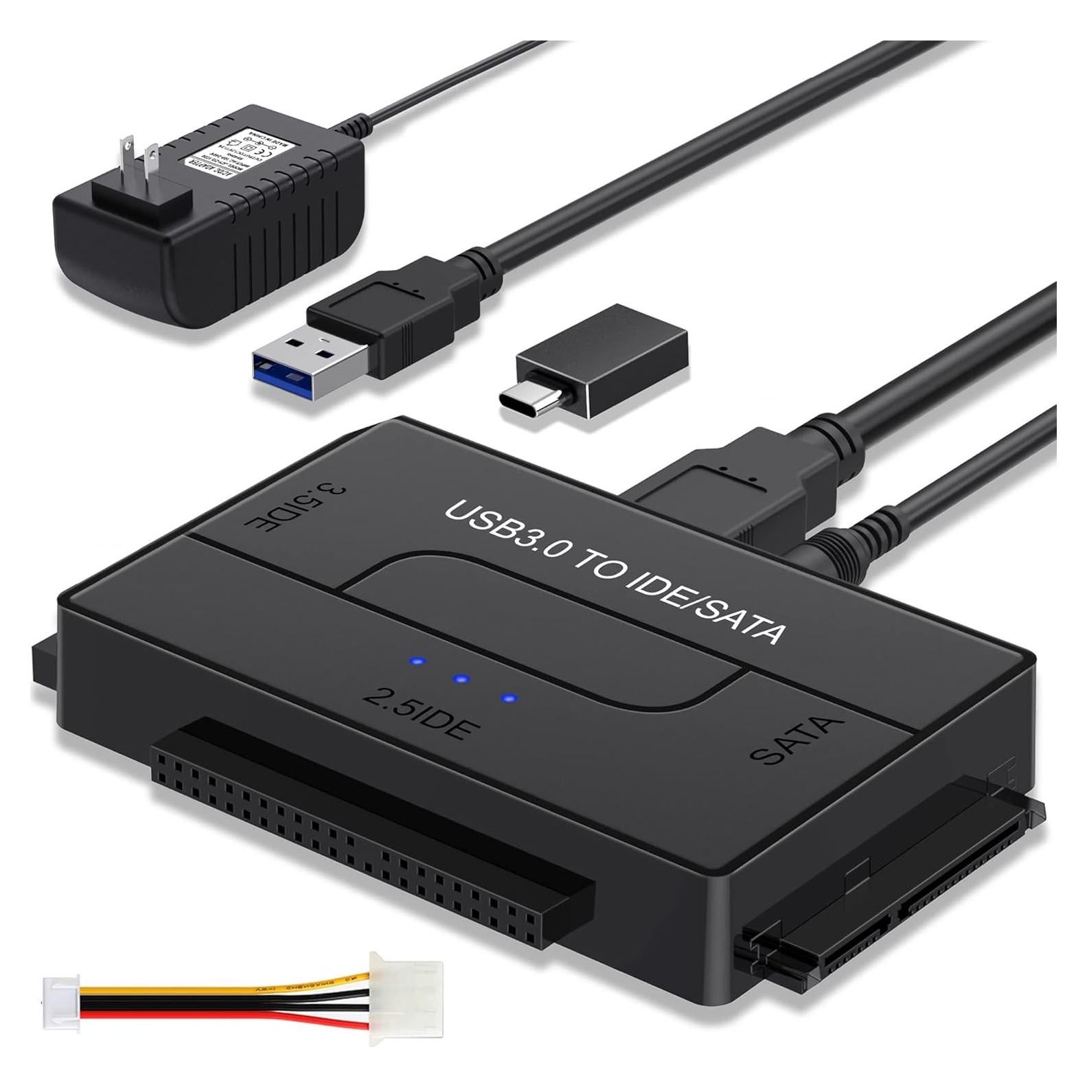 Adaptador USB 3.0 a IDE SATA YouChen 6TB para HDD SSD