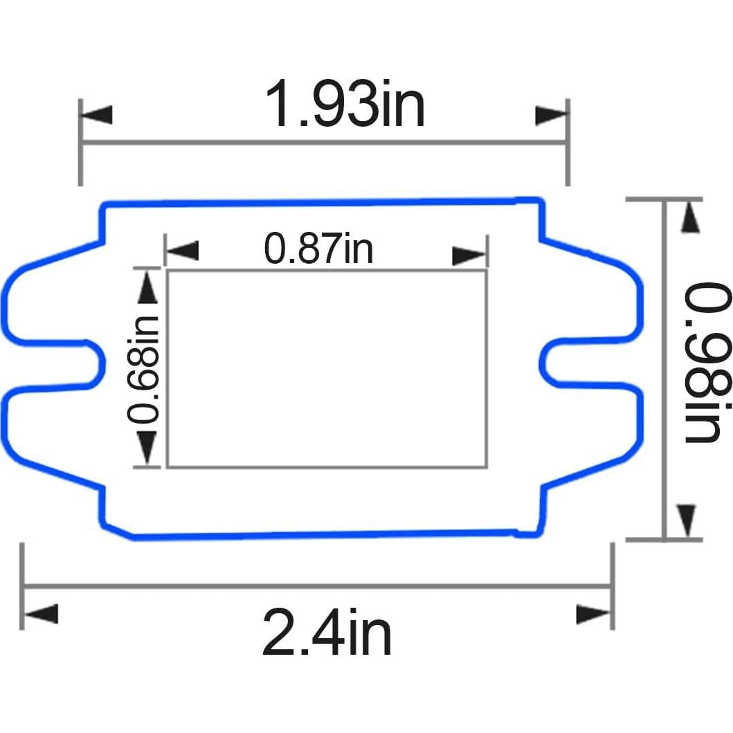 Convertidor DC-DC DORHEA 8-40V a 3-24V 3A a prueba de agua