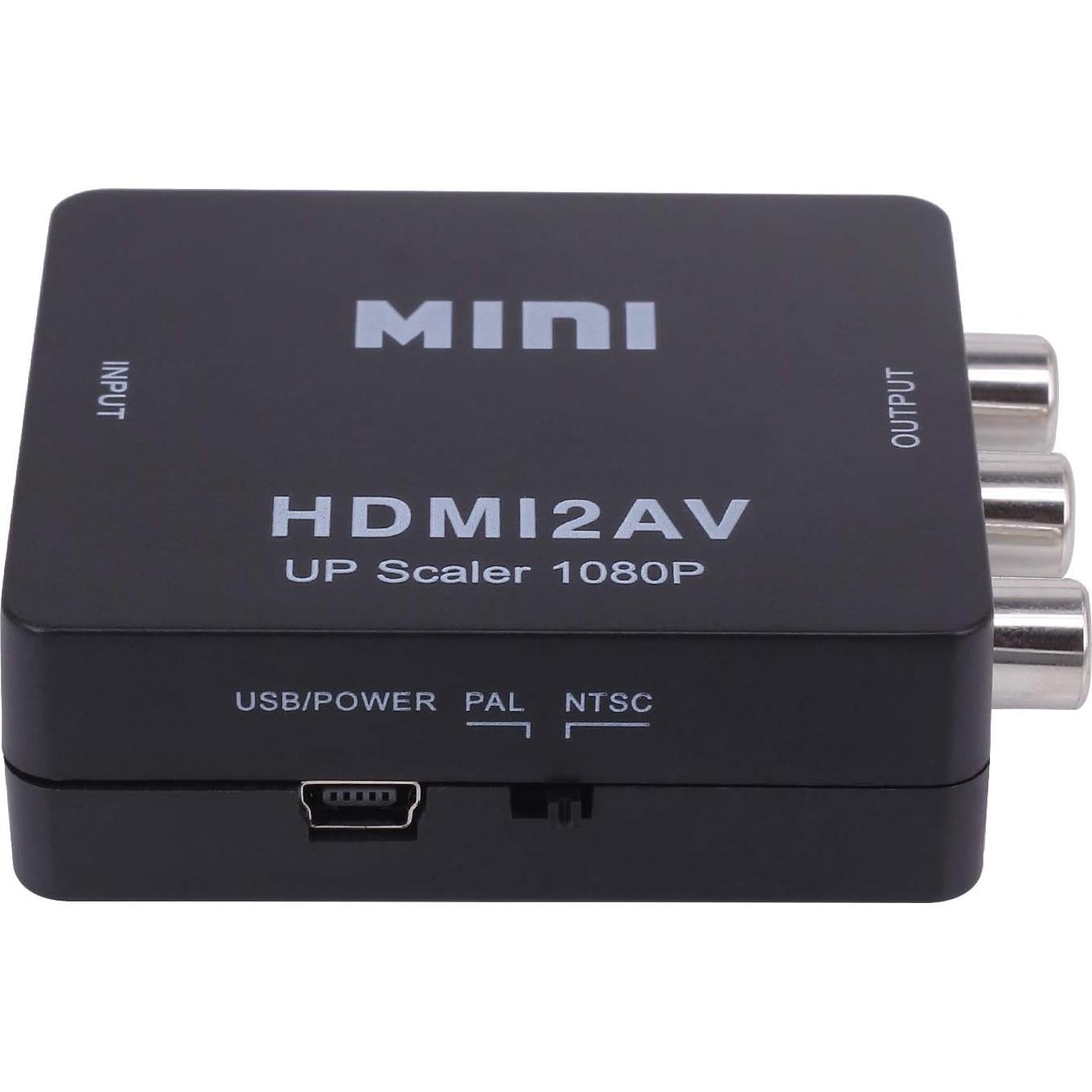 Convertidor HDMI a RCA Yeworth 1080P AV CVBS para PC y PS3