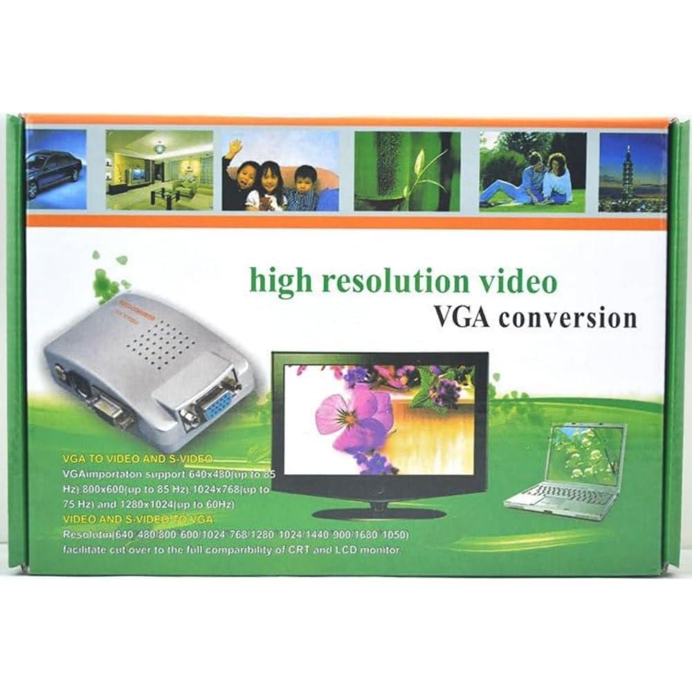Convertidor BNC a VGA Saizuo - Adaptador CCTV y DVD
