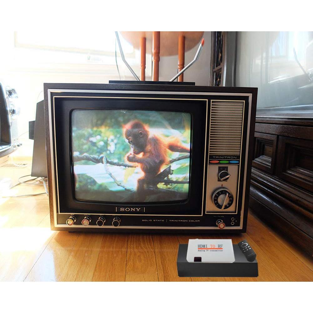 Modulador RF HDMI a Coaxial Quadrivalue - Adaptador VHF