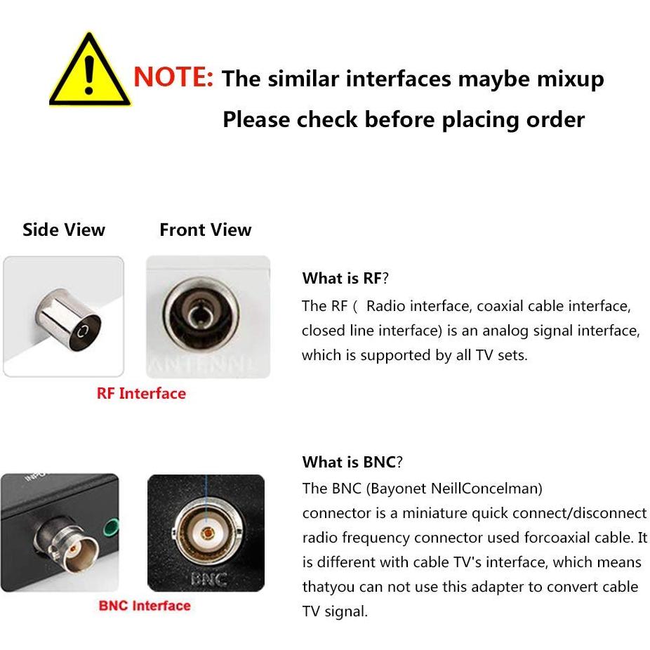 Modulador RF HDMI a Coaxial Quadrivalue - Adaptador VHF