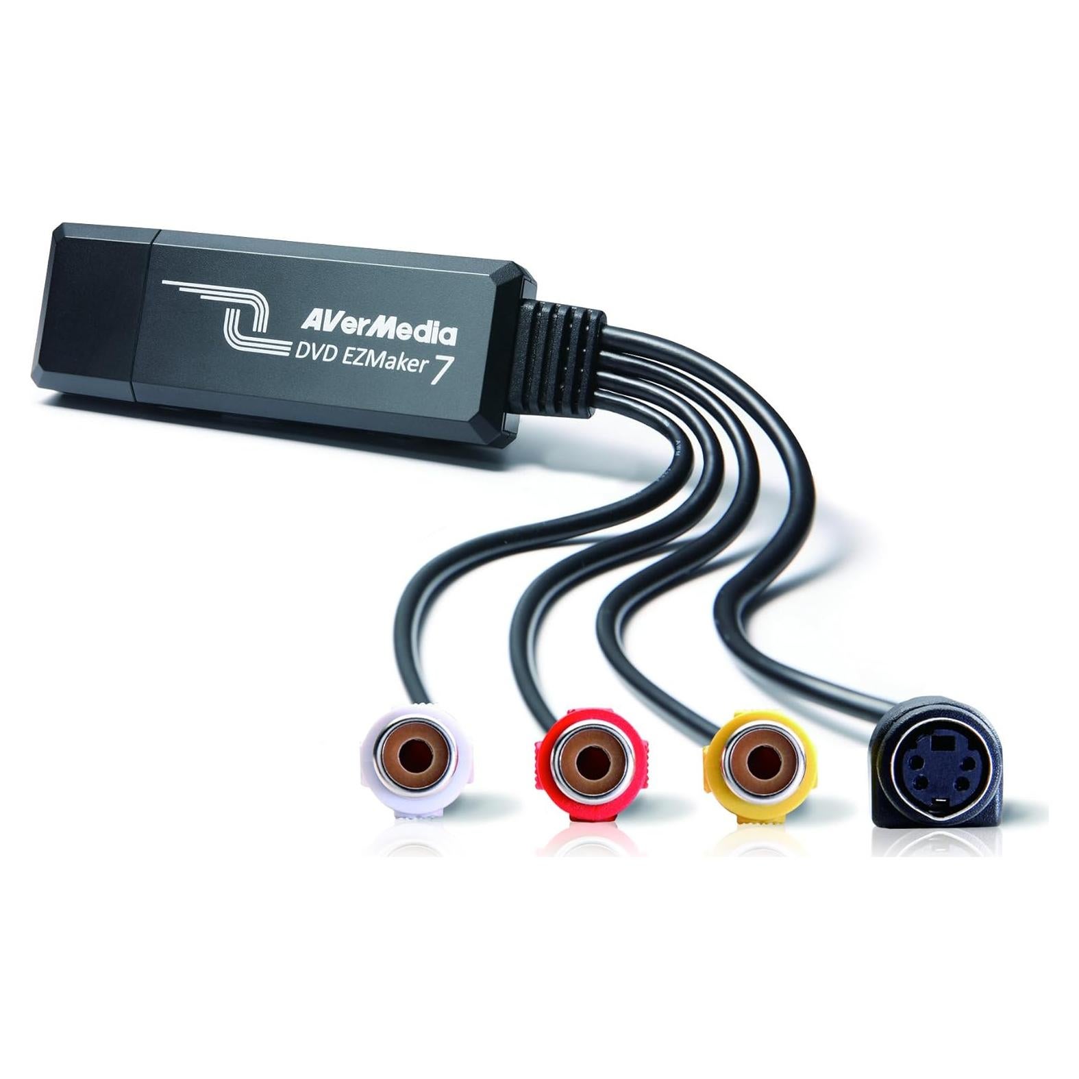 Tarjeta de Captura AVerMedia EZMaker 7 USB - Digitaliza VHS a DVD