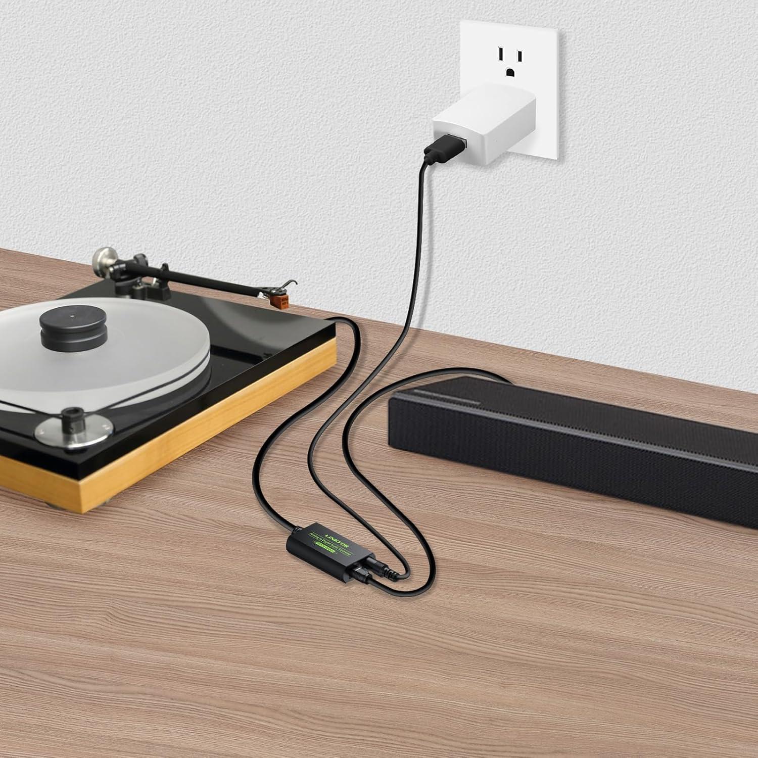 Convertidor de Audio RCA a Digital Toslink SPDIF LiNKFOR