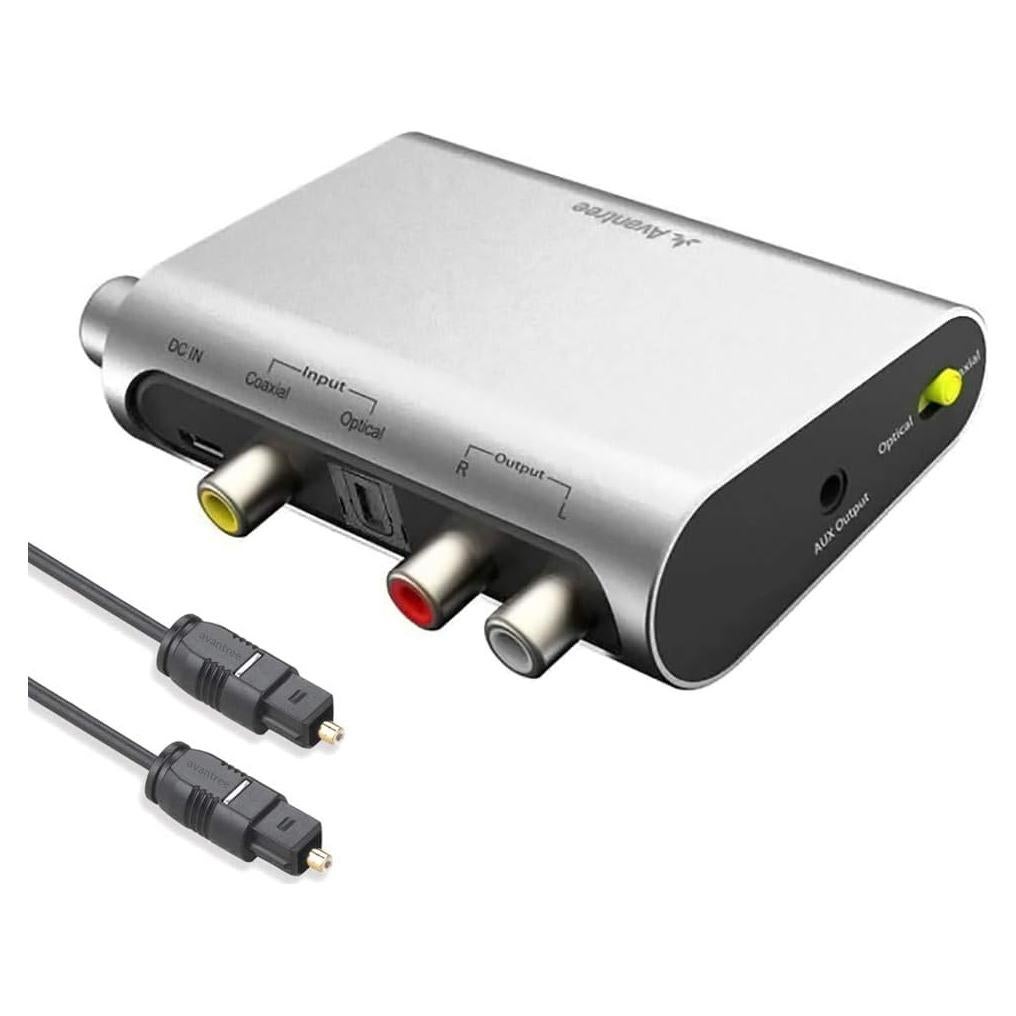 Convertidor de Audio Digital a Analógico Avantree DAC02 192kHz