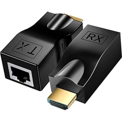 Extensor HDMI a RJ45 4K Znoogrn, 30m, 1080P, sin configuración