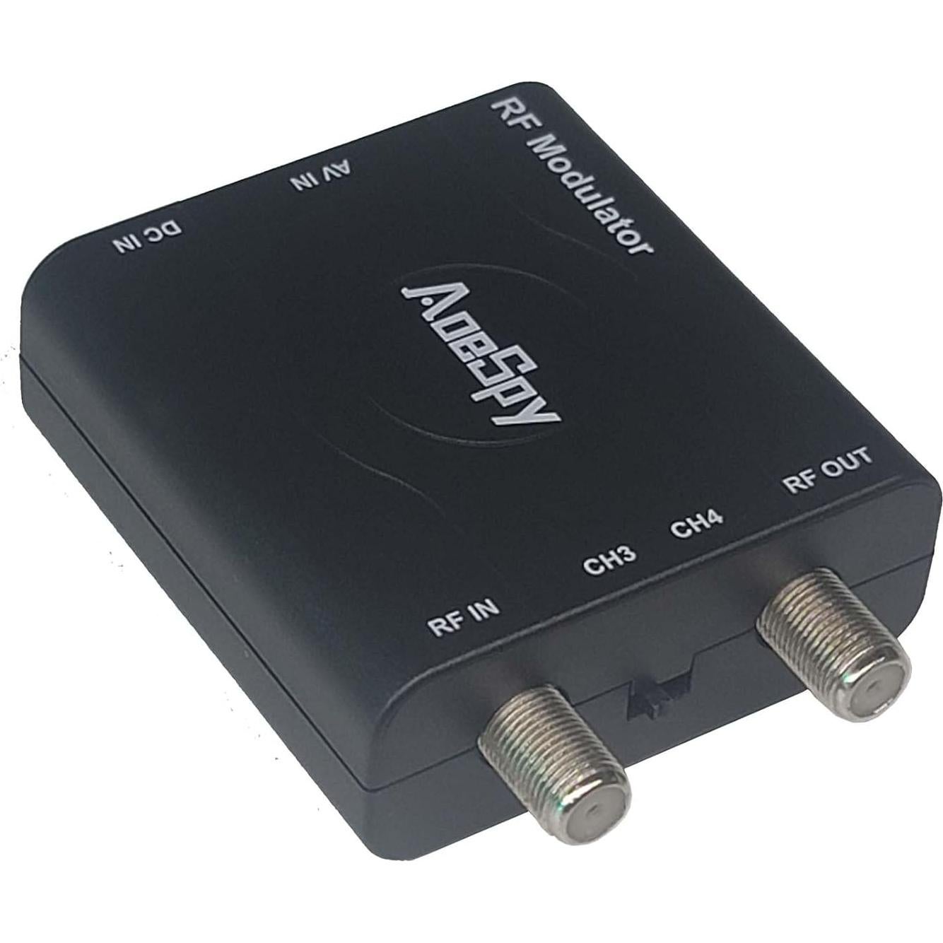 Modulador Coaxial RCA AoeSpy RF61M01B para TV NTSC