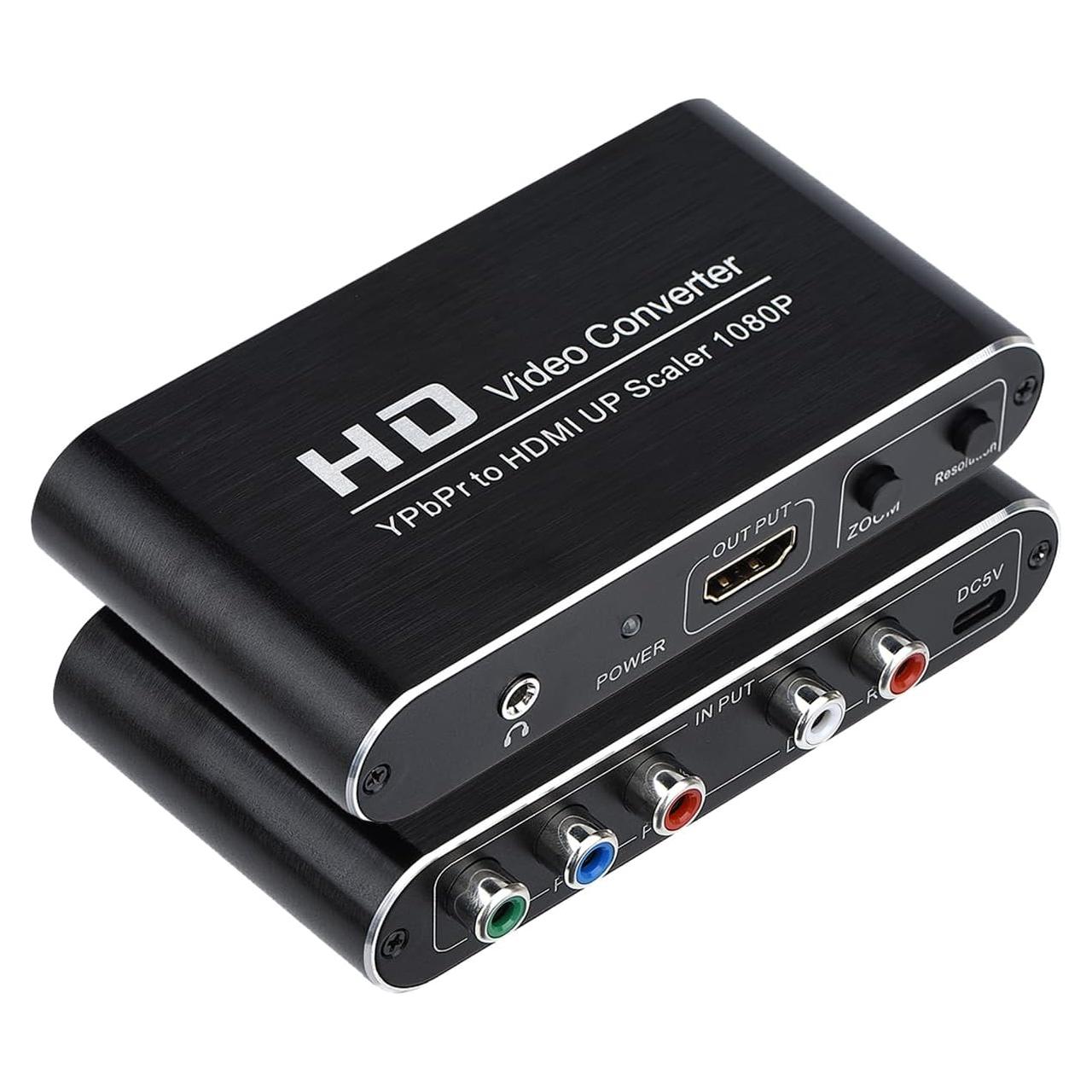 Convertidor YPbPr a HDMI Anber-Tech YPB200A con Escalado