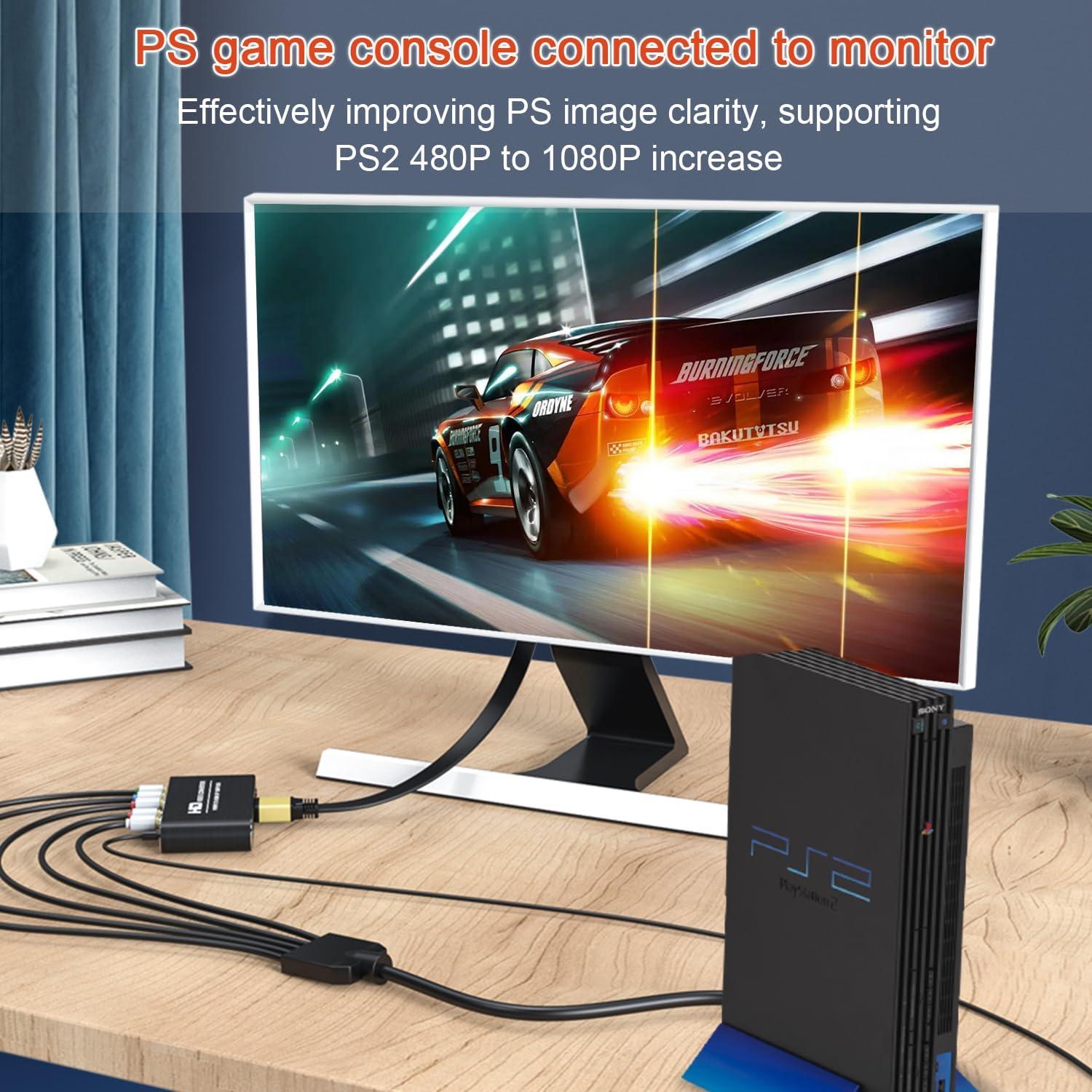 Convertidor YPbPr a HDMI Anber-Tech YPB200A con Escalado