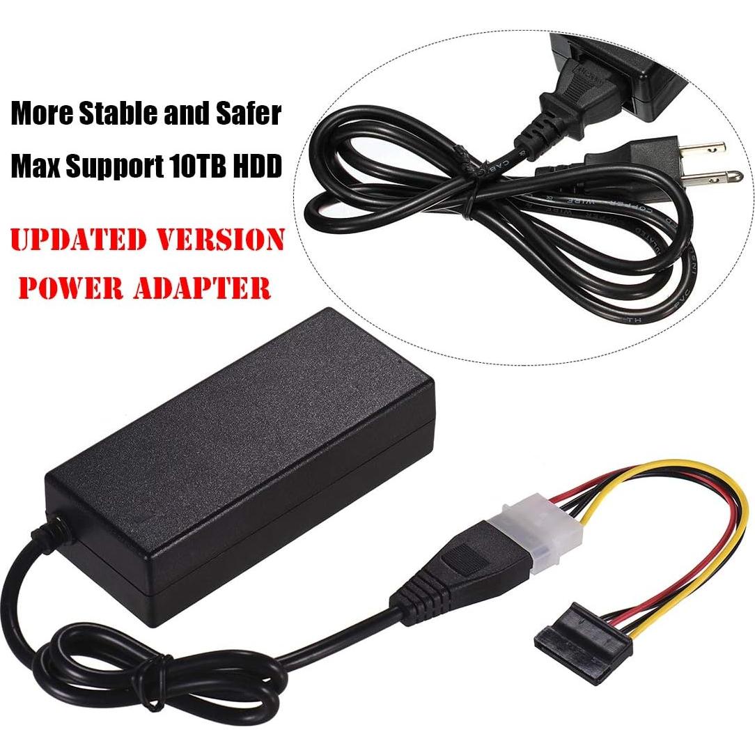 Adaptador Warmstor SATA/PATA/IDE a USB 2.0 para HDD/SSD 2.5"/3.5"