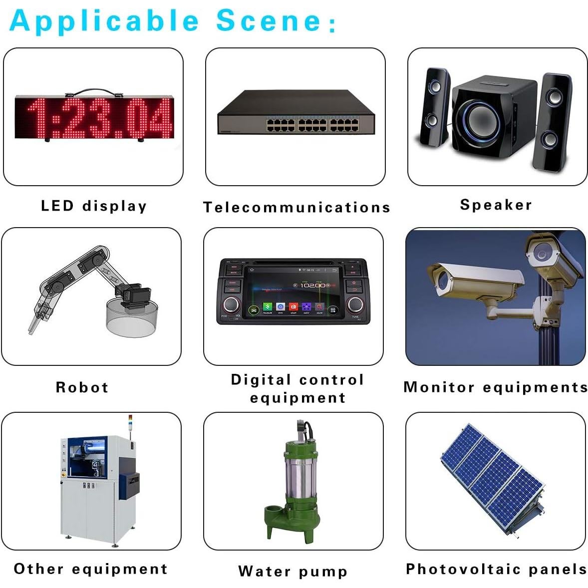 Convertidor Elevador DC 24V a 48V 5A SUPERNIGHT Impermeable