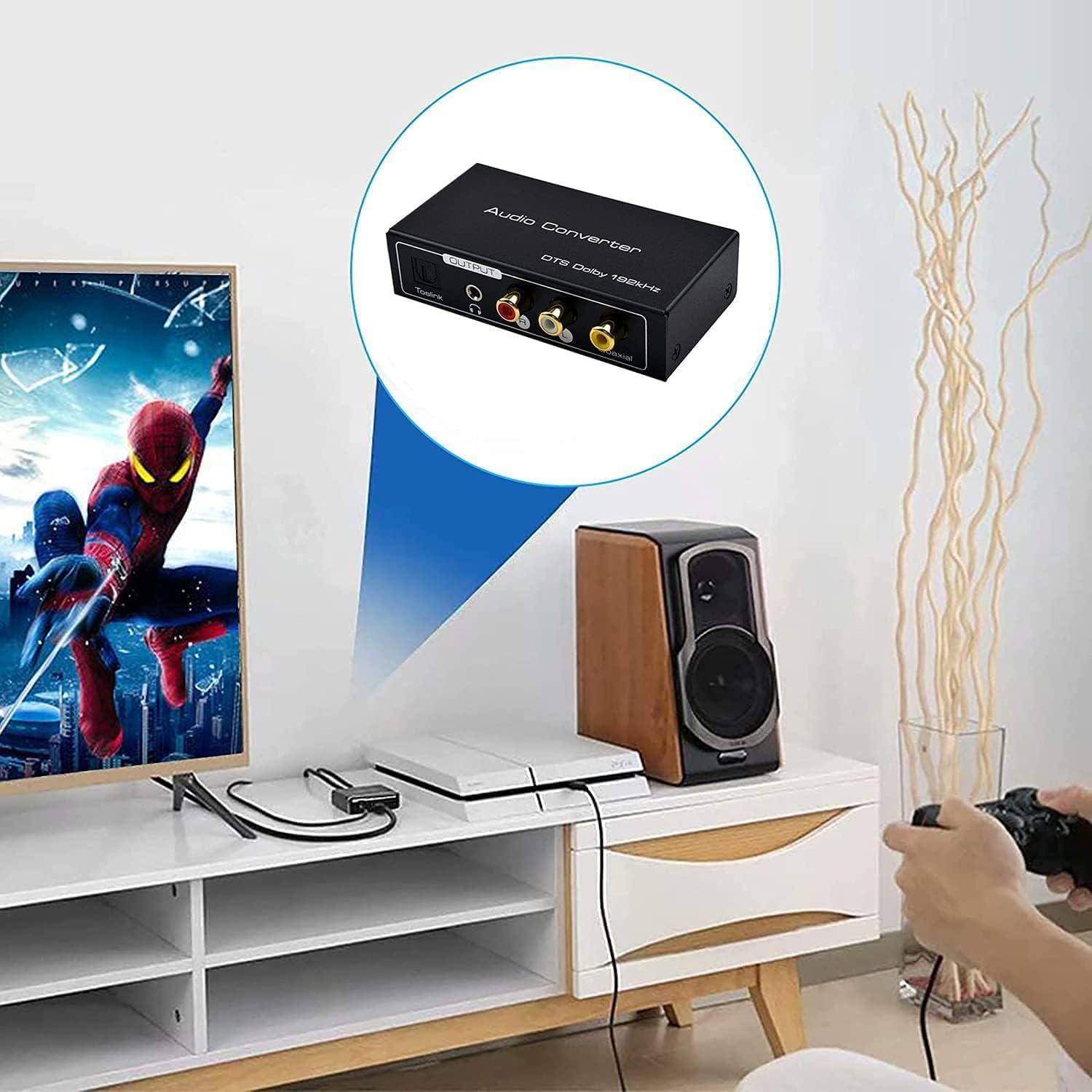 Extractor de Audio HDMI ARC AMANKA a SPDIF Coaxial 192KHz