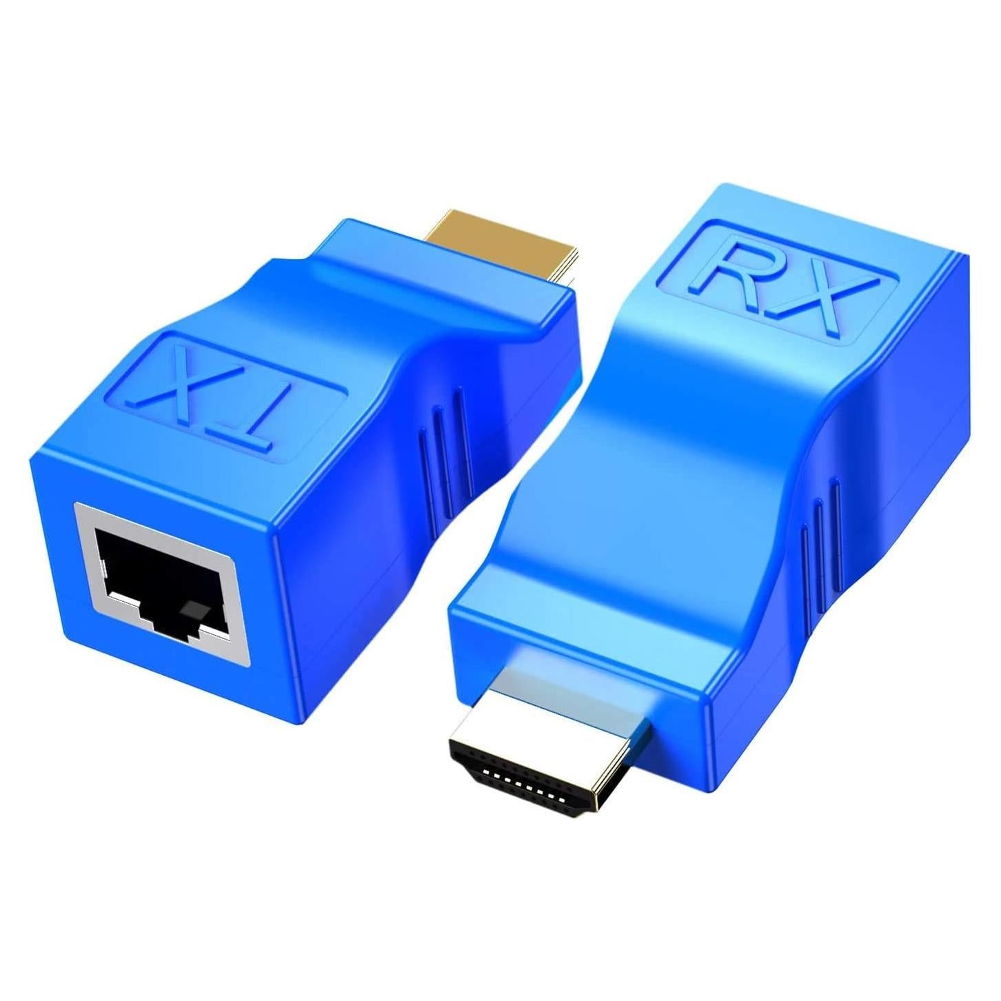 Adaptador Extensor HDMI a RJ45 BERLAT 1080P 30m