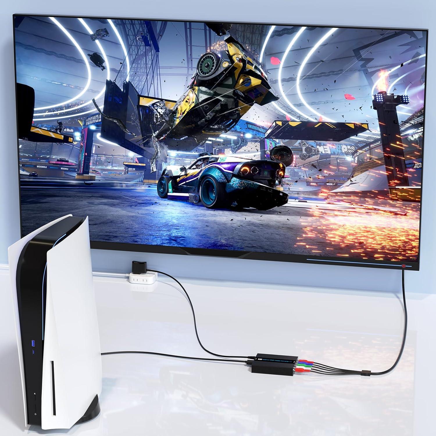 Convertidor HDMI a Componente EASYCEL 4K 60Hz YPbPr