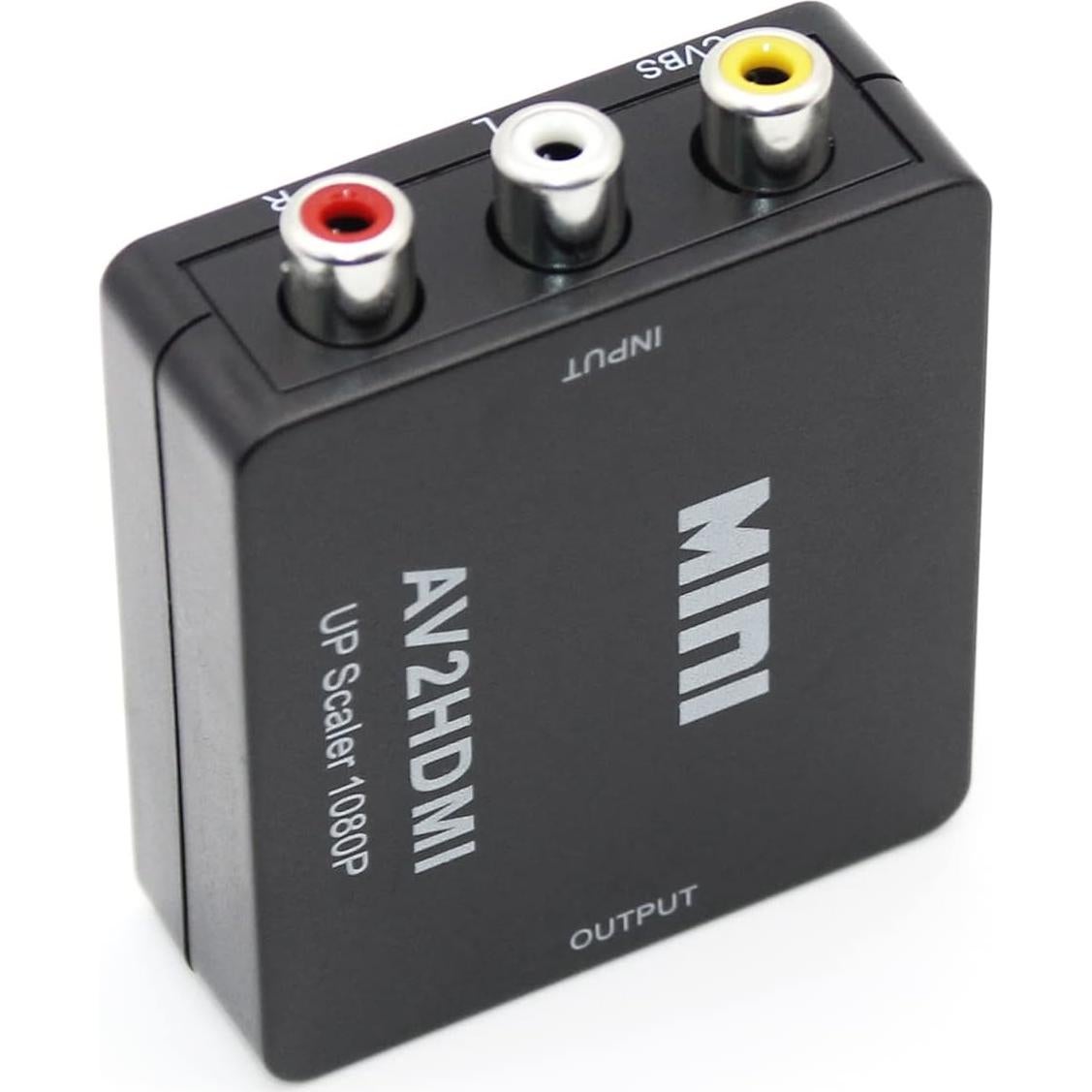 Convertidor RCA a HDMI Sorthol 1080P AV a HDMI Plug and Play