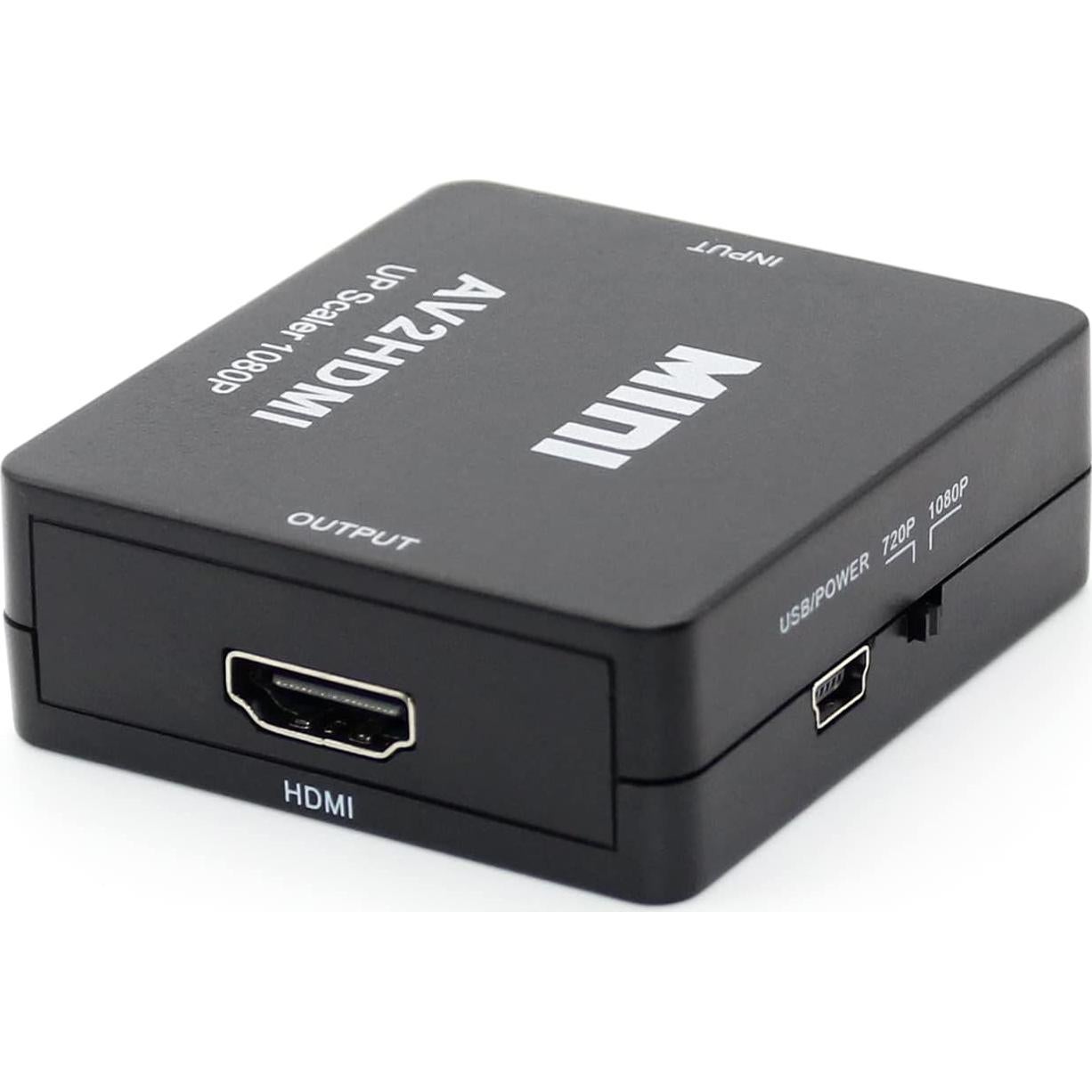 Convertidor RCA a HDMI Sorthol 1080P AV a HDMI Plug and Play