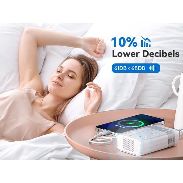 Convertidor de Voltaje DOACE 220V a 110V 350W para Viajes