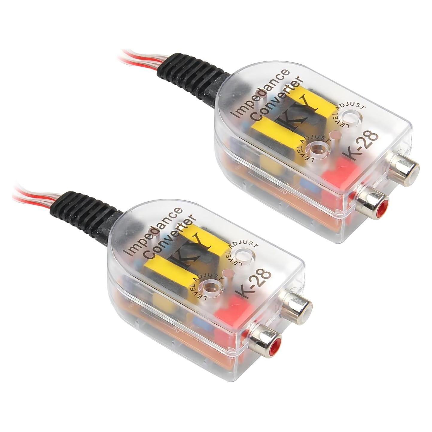 Convertidor de Audio Crynod 2 PCS Alta a Baja Frecuencia