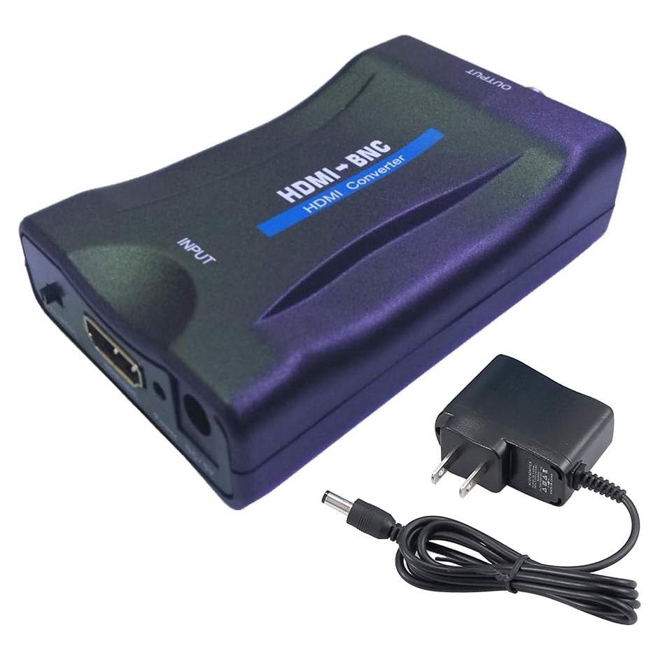 Convertidor HDMI a BNC AoeSpy - Adaptador de Video CVBS