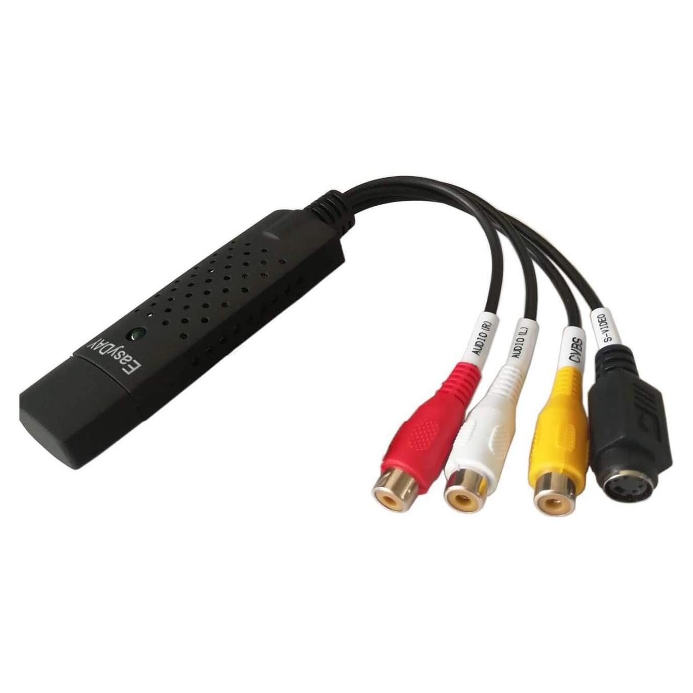 Easycap DC 60 Adaptador USB 2.0 Captura Video y Audio VHS a DVD