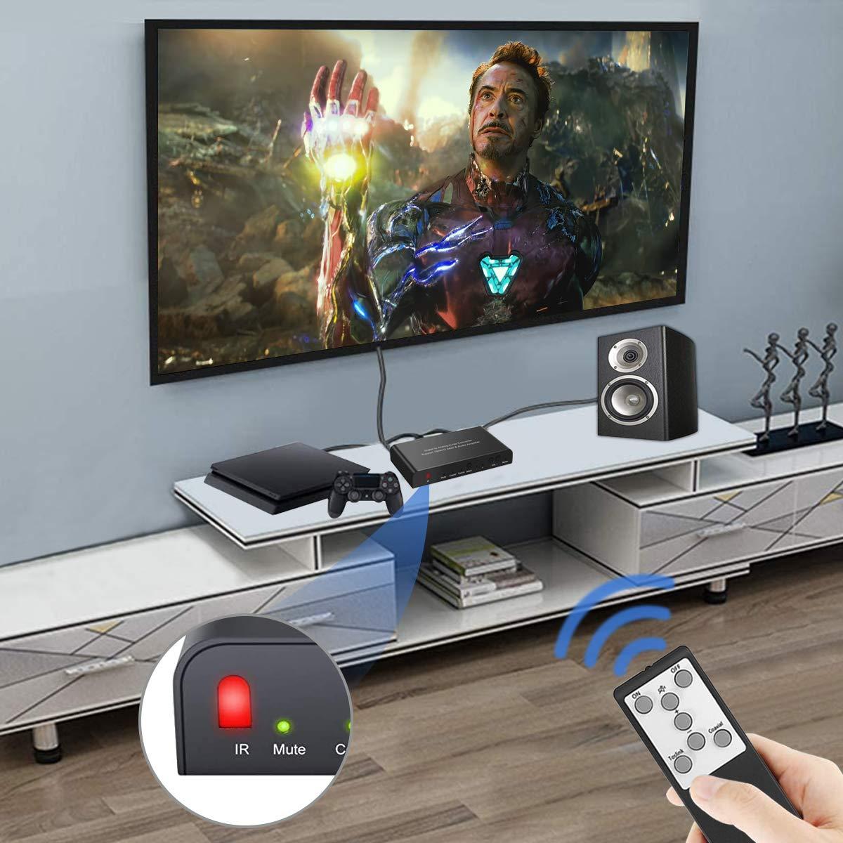 Convertidor de Audio Digital a Analógico Oneme 192KHz con Control Remoto