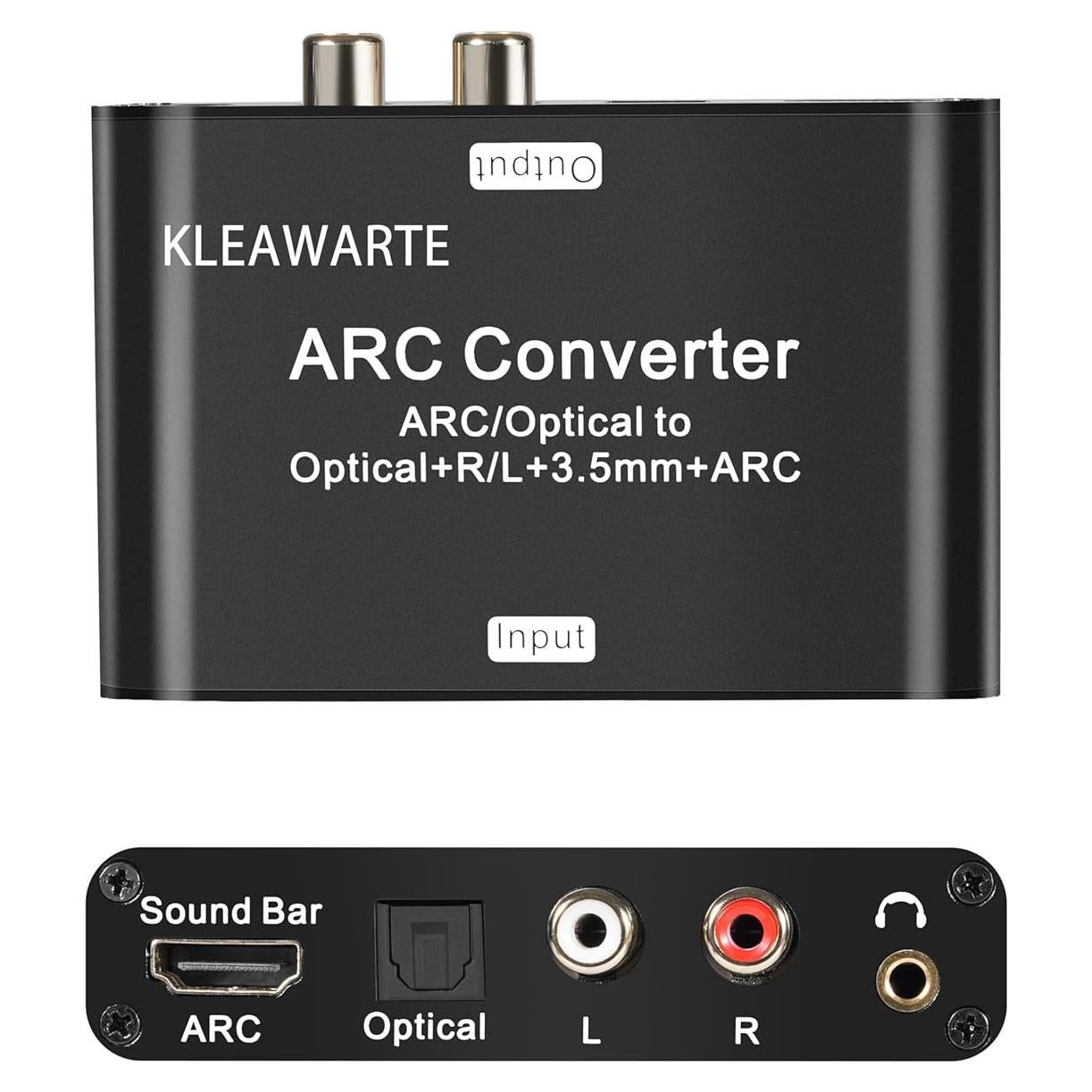 Extractor de Audio HDMI ARC KLEAWARTE a Óptico SPDIF 3.5mm