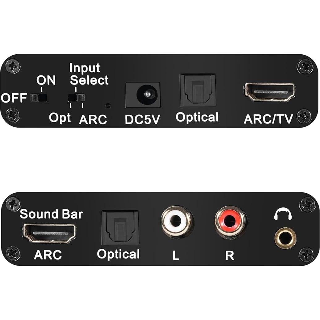 Extractor de Audio HDMI ARC KLEAWARTE a Óptico SPDIF 3.5mm