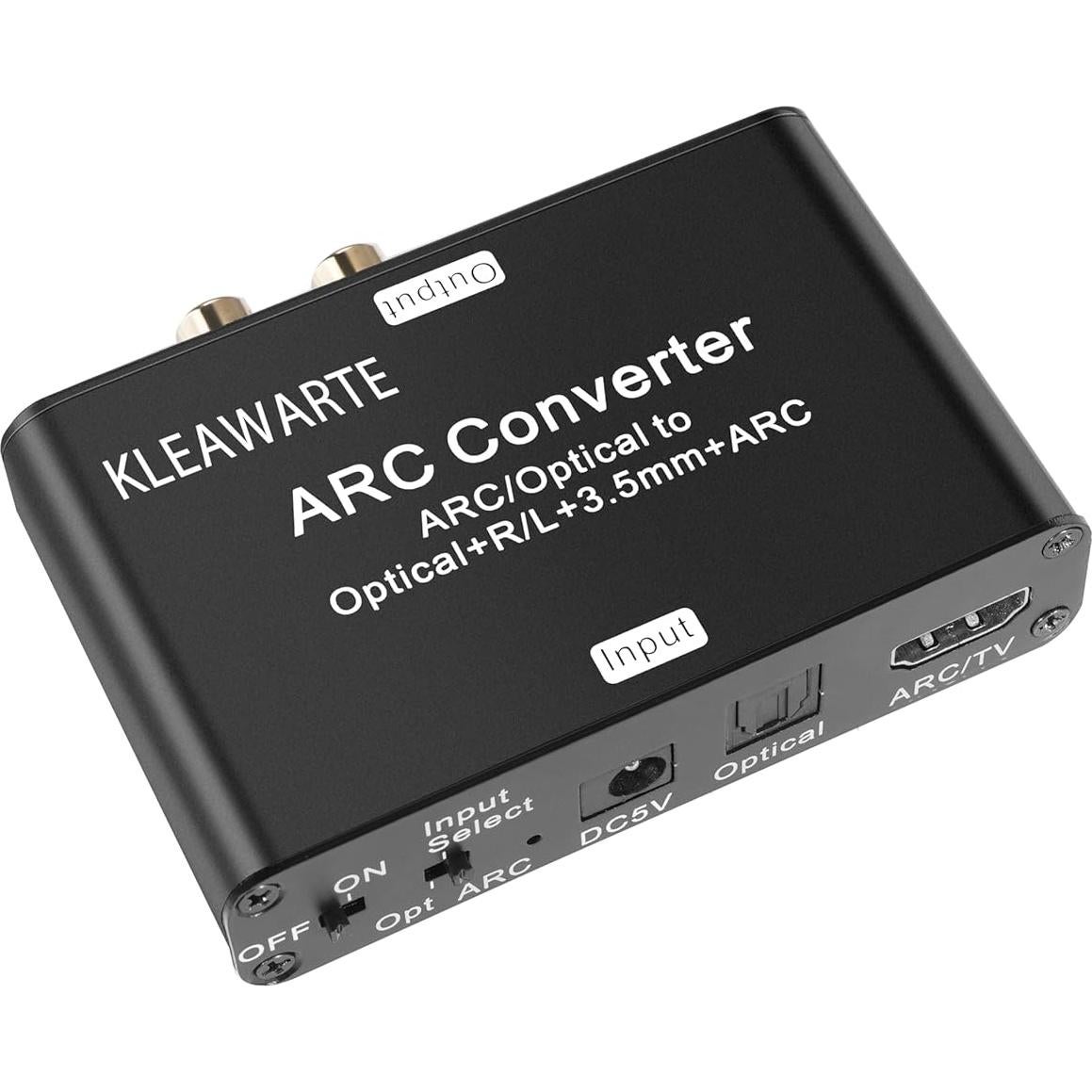 Extractor de Audio HDMI ARC KLEAWARTE a Óptico SPDIF 3.5mm