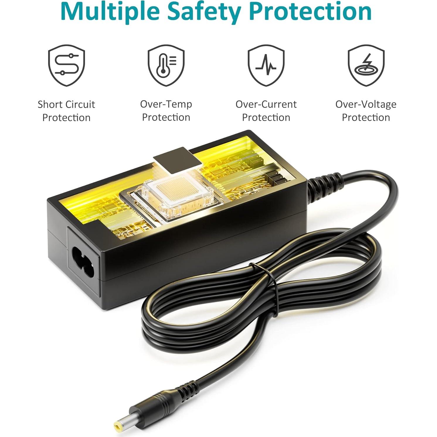 Adaptador de Alimentación 12V 5A AC-DC SHENZHEN ETI 60W