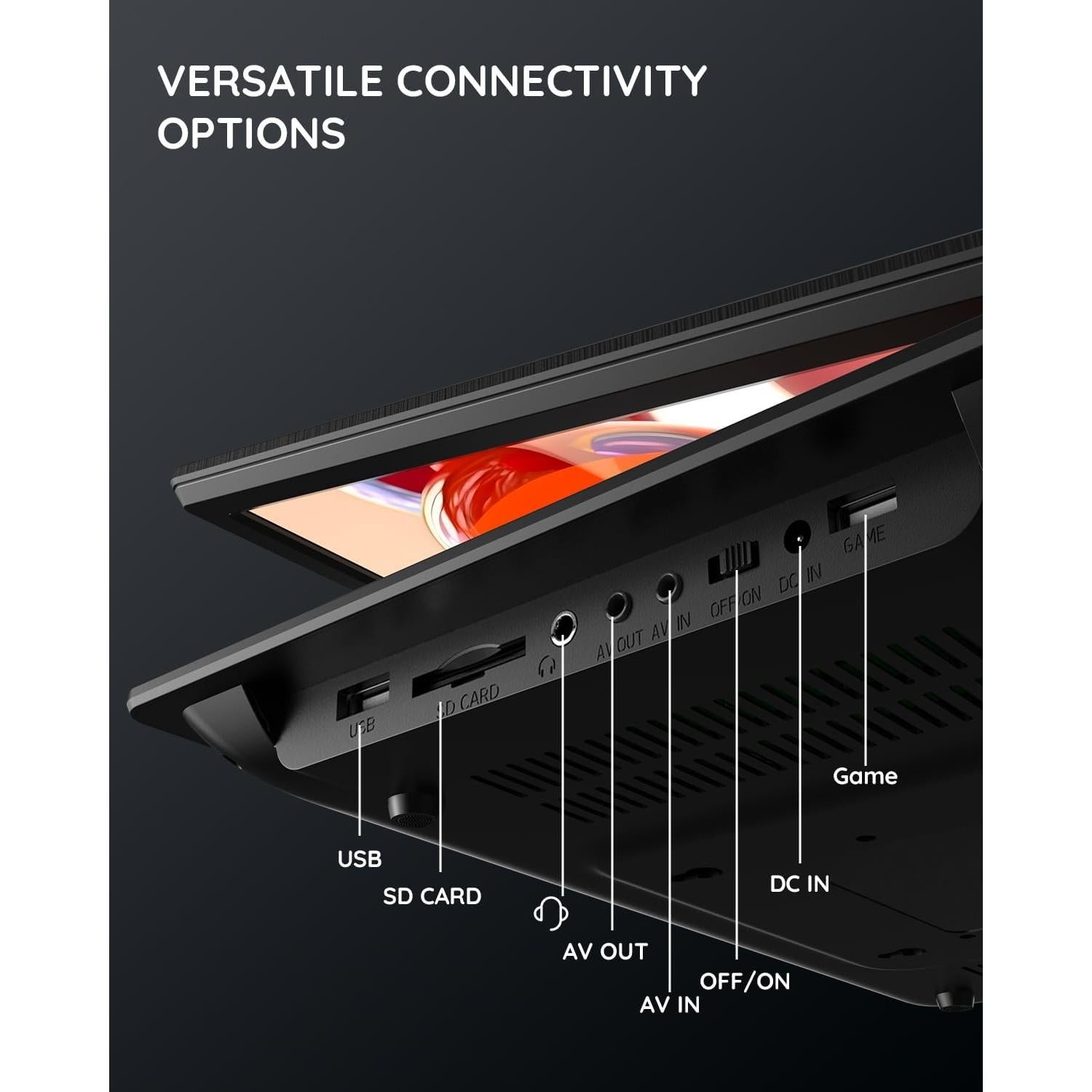 Reproductor de DVD Portátil BOIFUN BFN-142 14.1" HD Negro